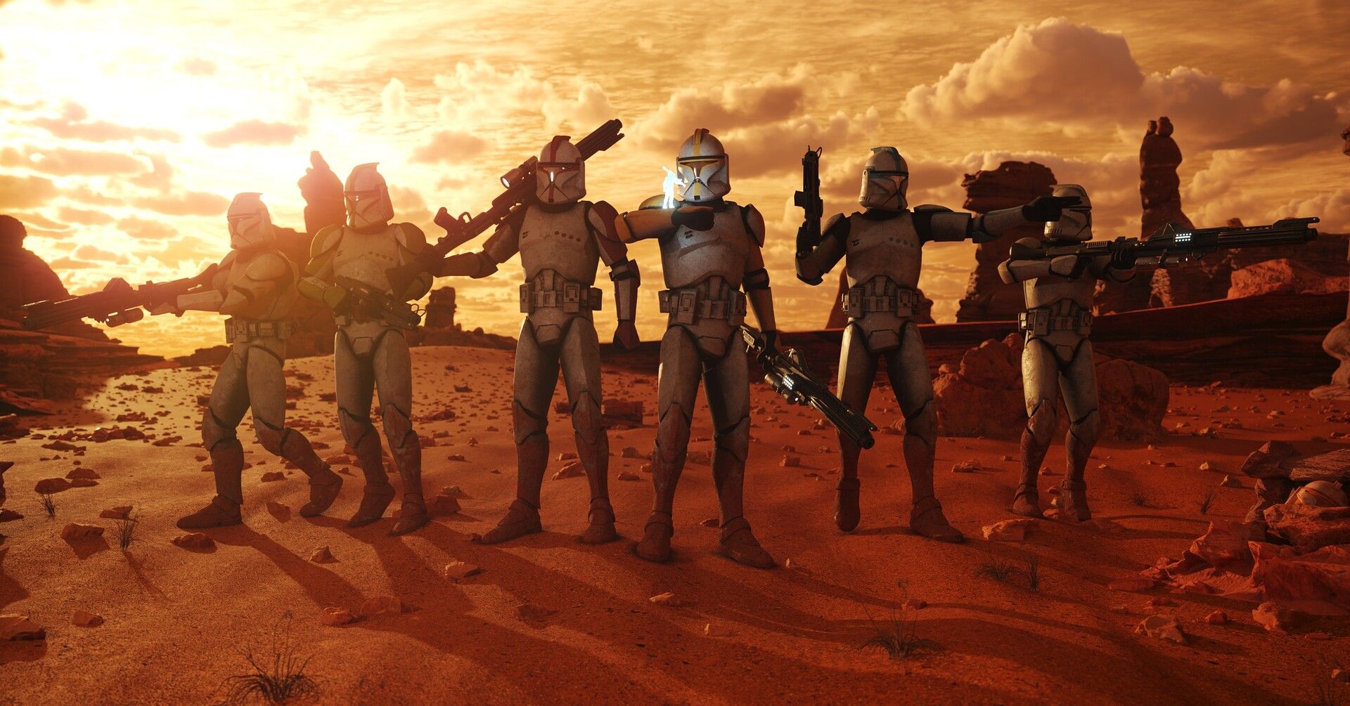 1920x1005 Clone Trooper Wallpaper (Star Wars The Clone of Fett
