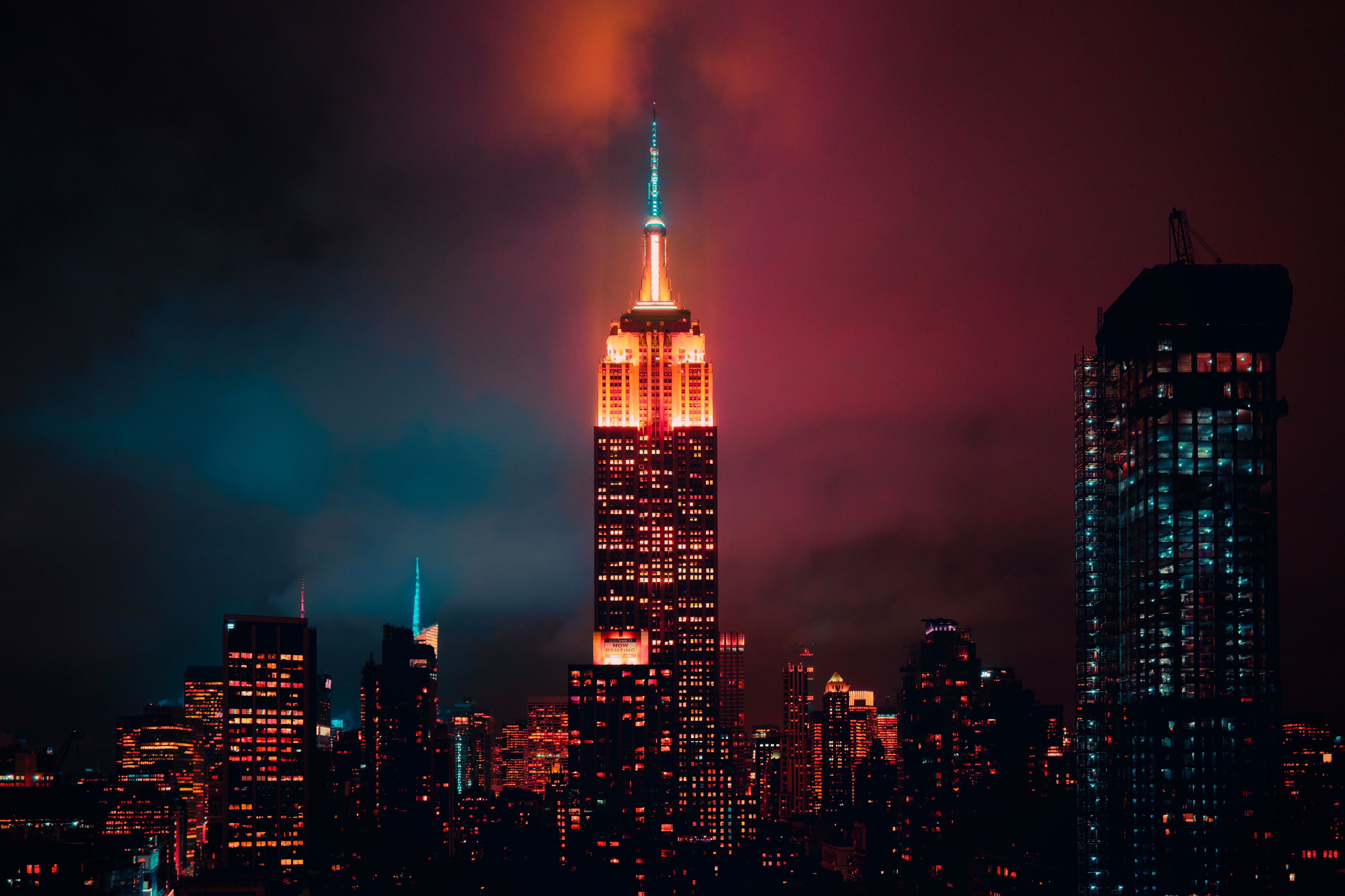 6000x4000 Empire State Building Wallpaper 4K, Manhattan