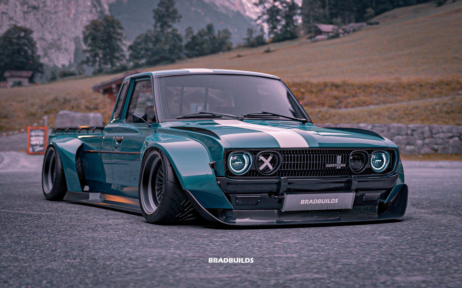 1920x1200 BradBuilds 620 in the Alps