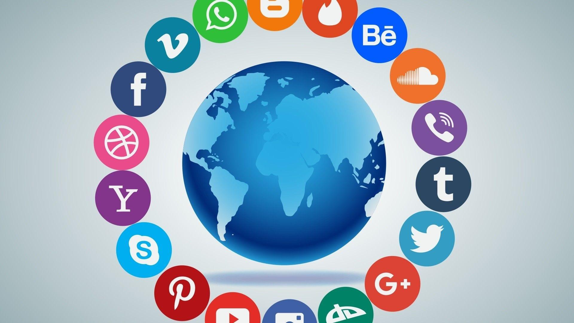 1920x1080 Social Media Wallpaper HD