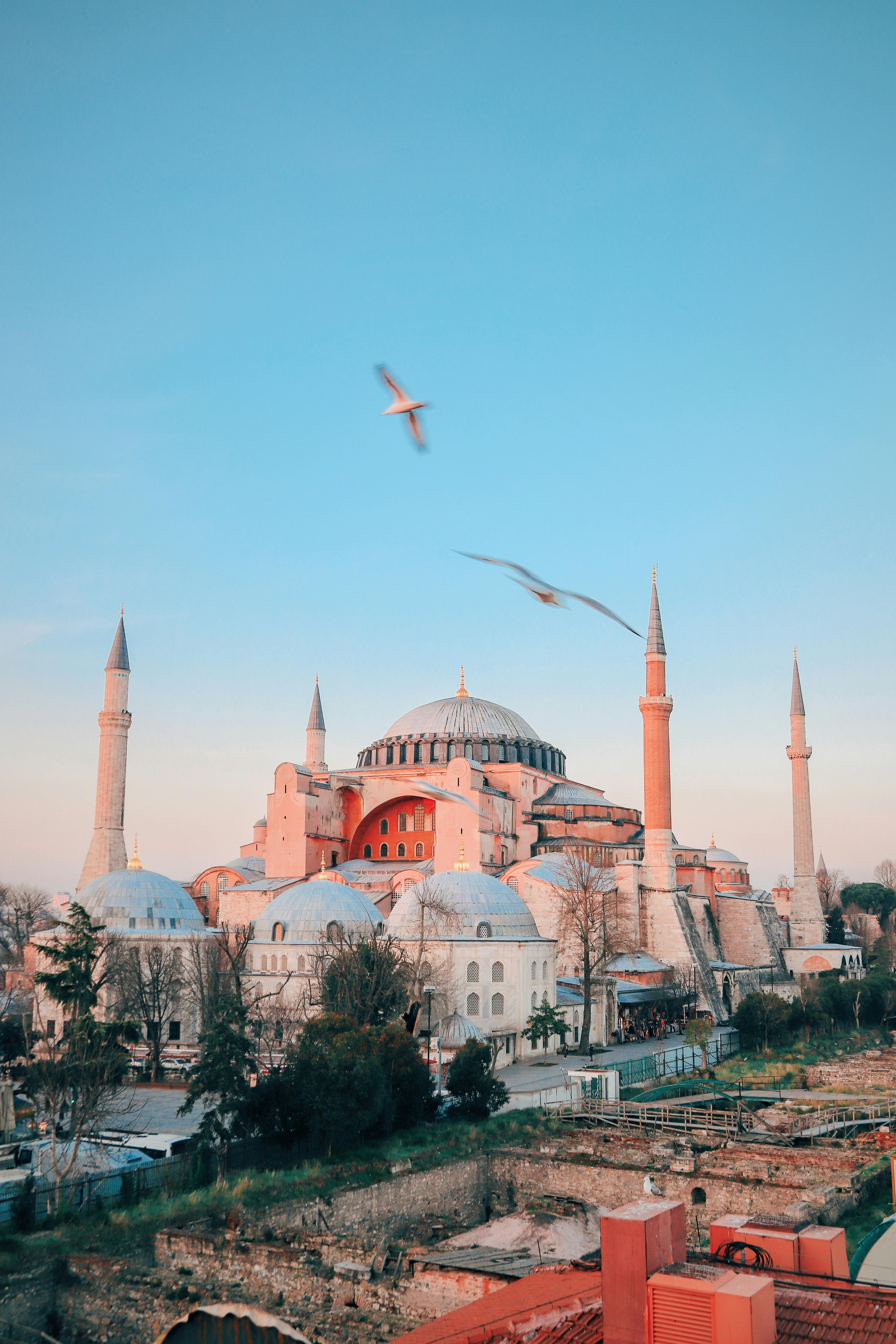 4082x6123 View of Hagia Sophia · Free