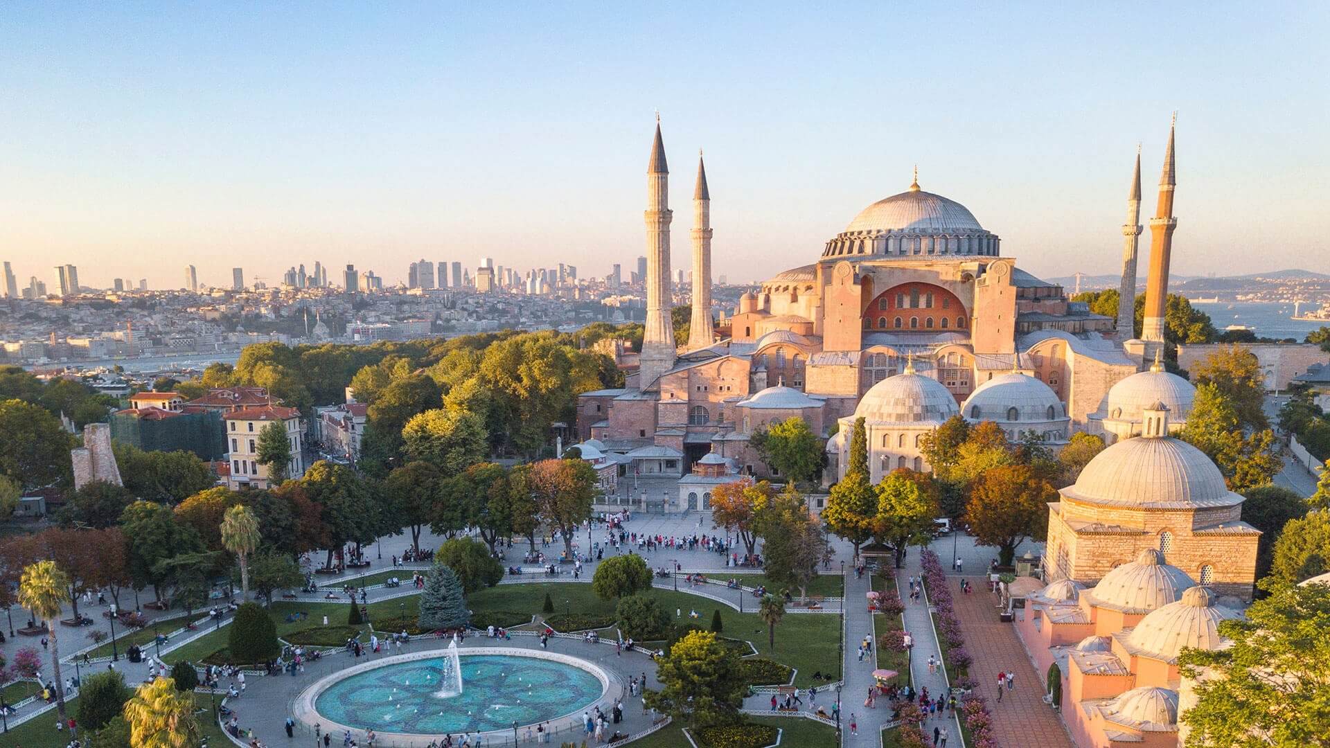 1920x1080 Hagia Sophia, İstanbul, Turkey