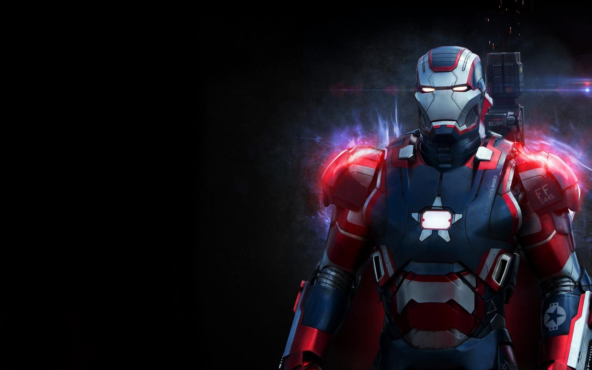 1920x1200 Iron Man War Machine Black suit superhero wallpaperx1200