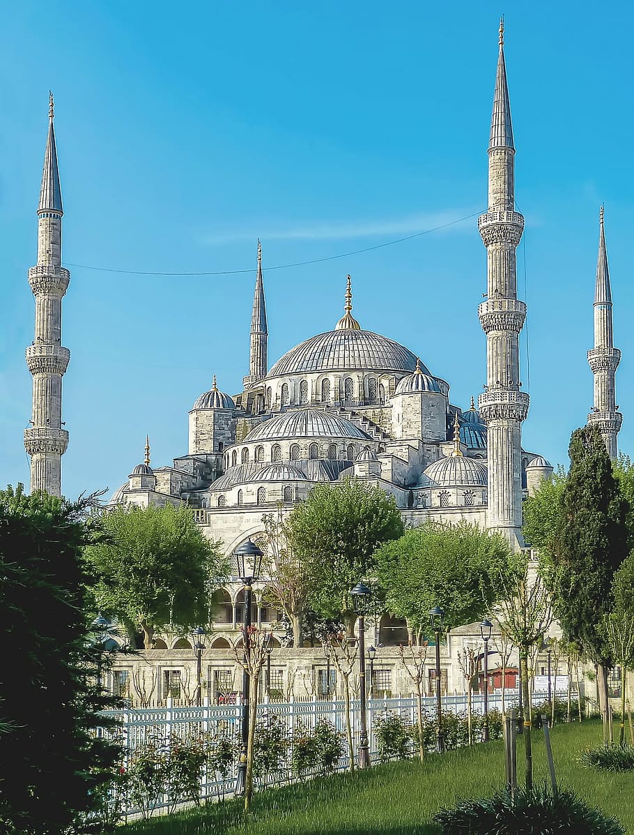 910x1197 HD wallpaper: Hagia Sophia, Istanbul, turkey, mosque, turkish mosque, blue mosque