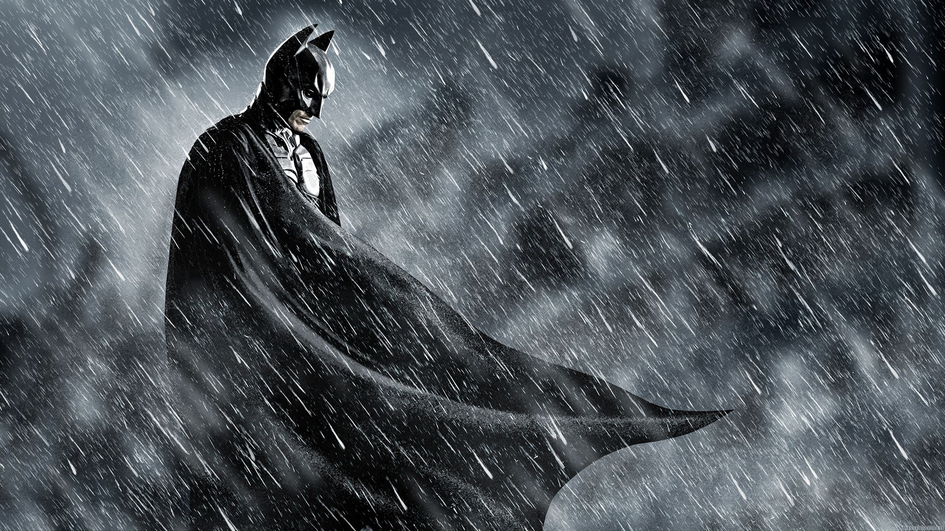 1920x1080 Wallpaper batman, Batman, the dark knight, rain, comics, comics, dark knight, superhero for mobile and desktop, section фильмы, resolution 1920x1080