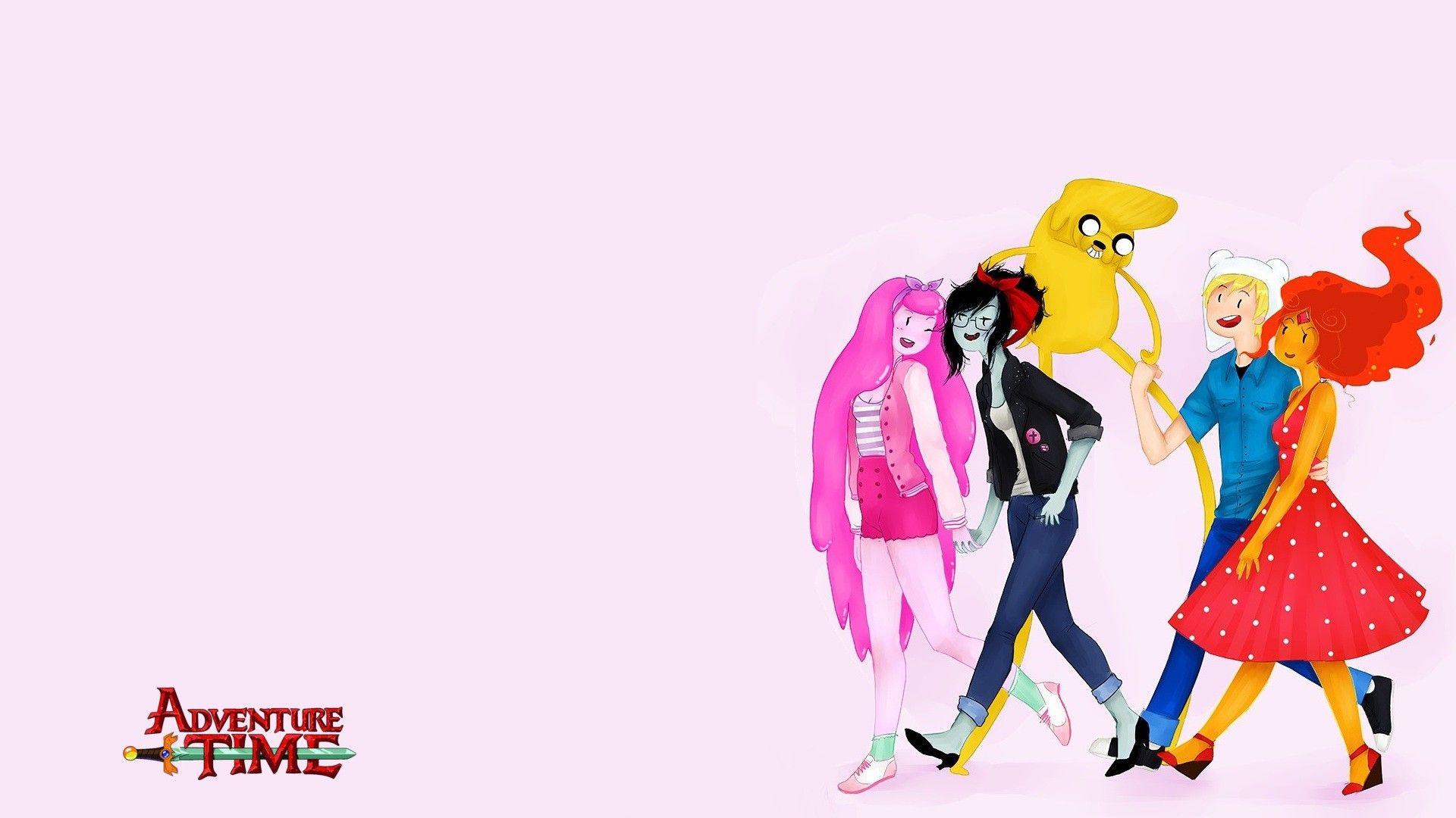 1920x1080 Adventure Time, Jake the Dog, Marceline the Vampire Queen
