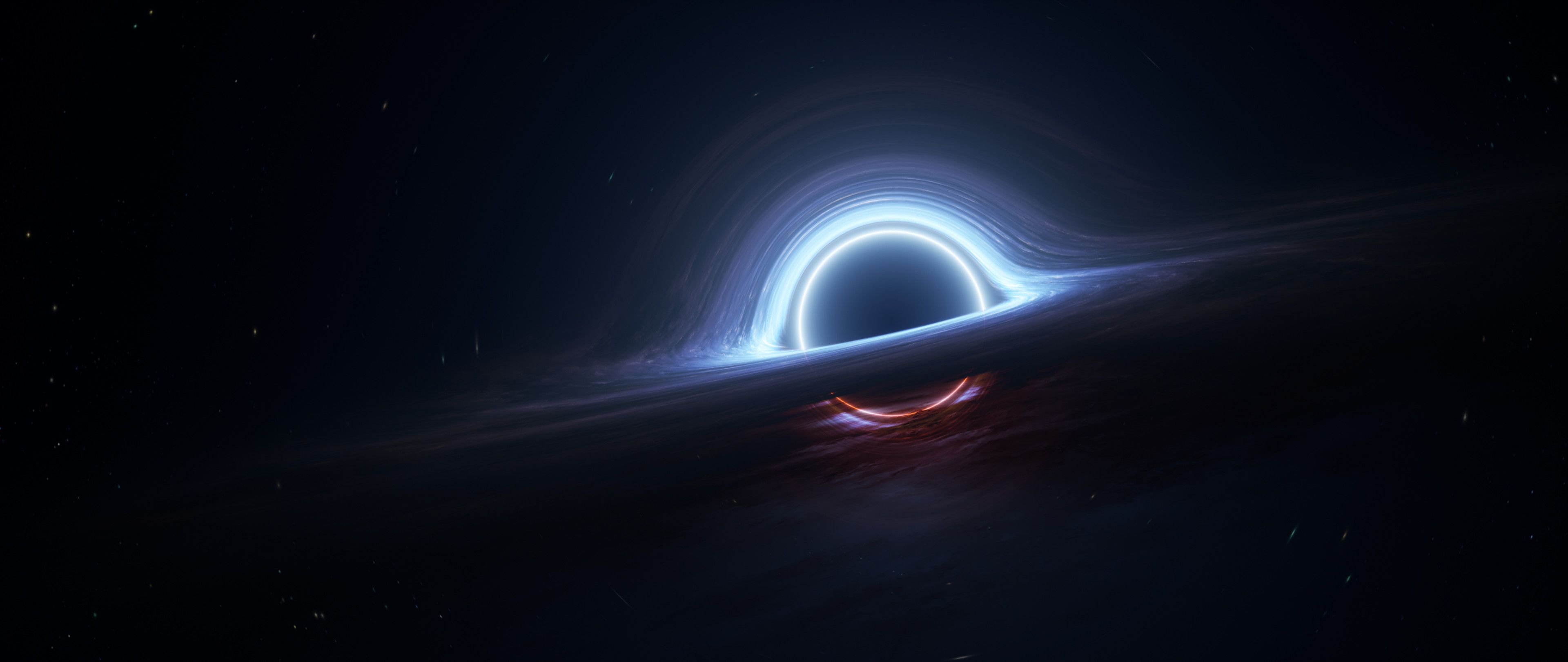 3840x1620 Black Hole HD Digital Wallpaper, HD Artist 4K Wallpaper, Image and Background