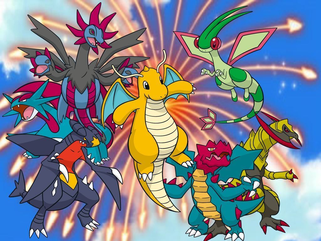 1024x768 Dragon Type. Pokemon Type Specialty Matches