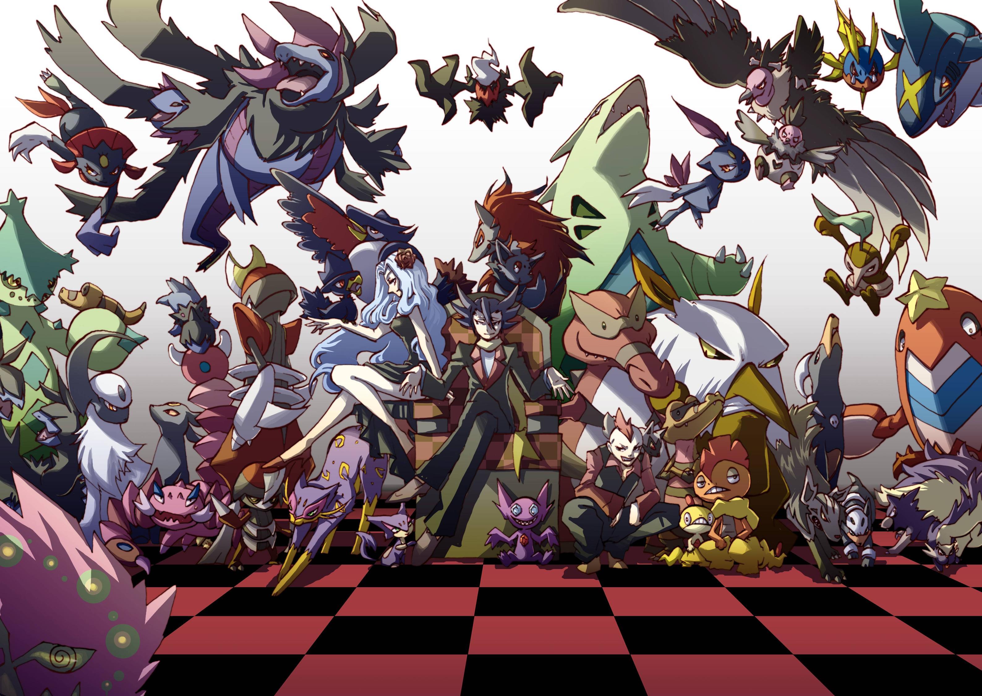 3176x2249 Dragon Type Pokémon Wallpaper