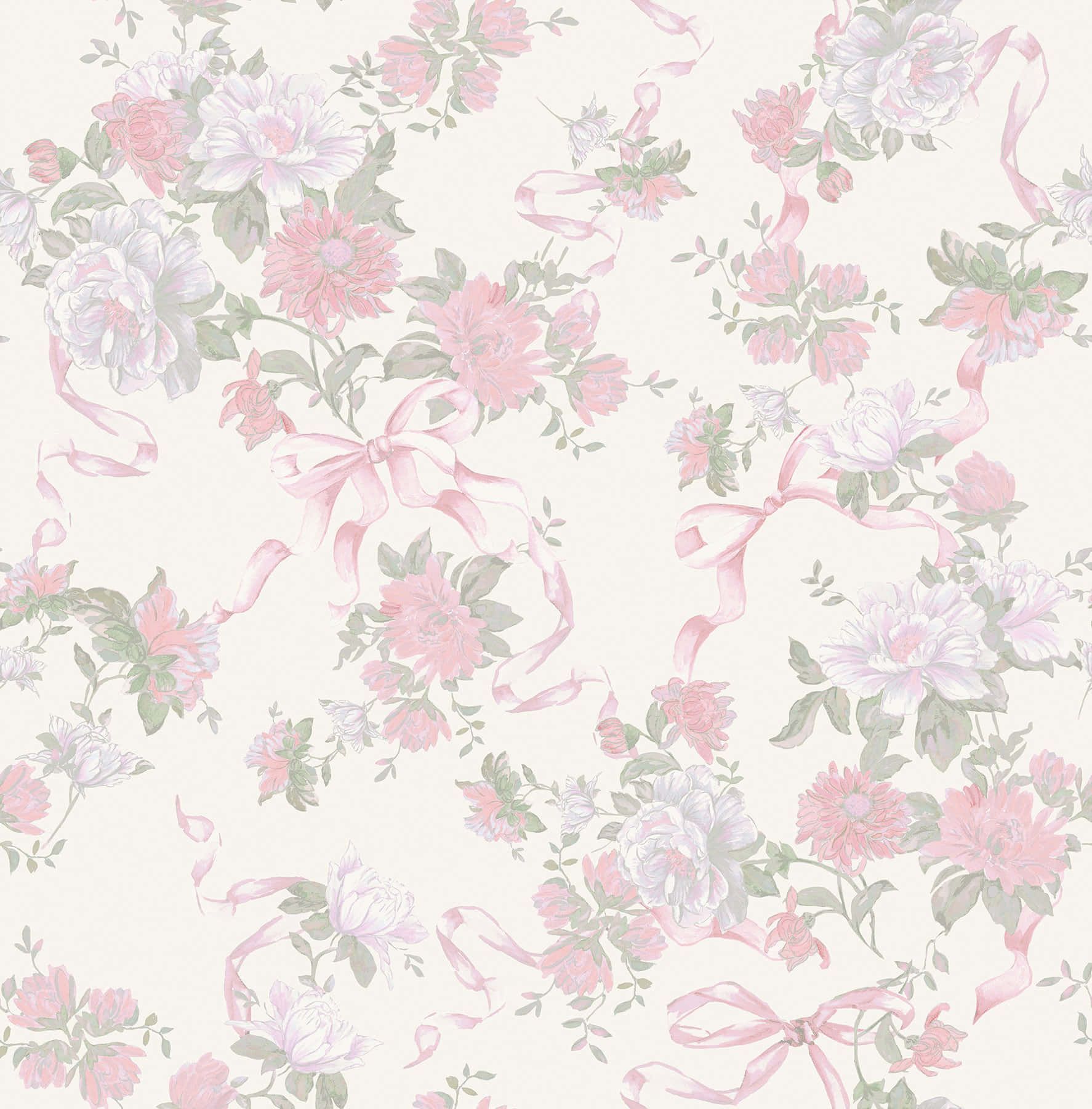 1774x1800 Pink Coquette Wallpaper