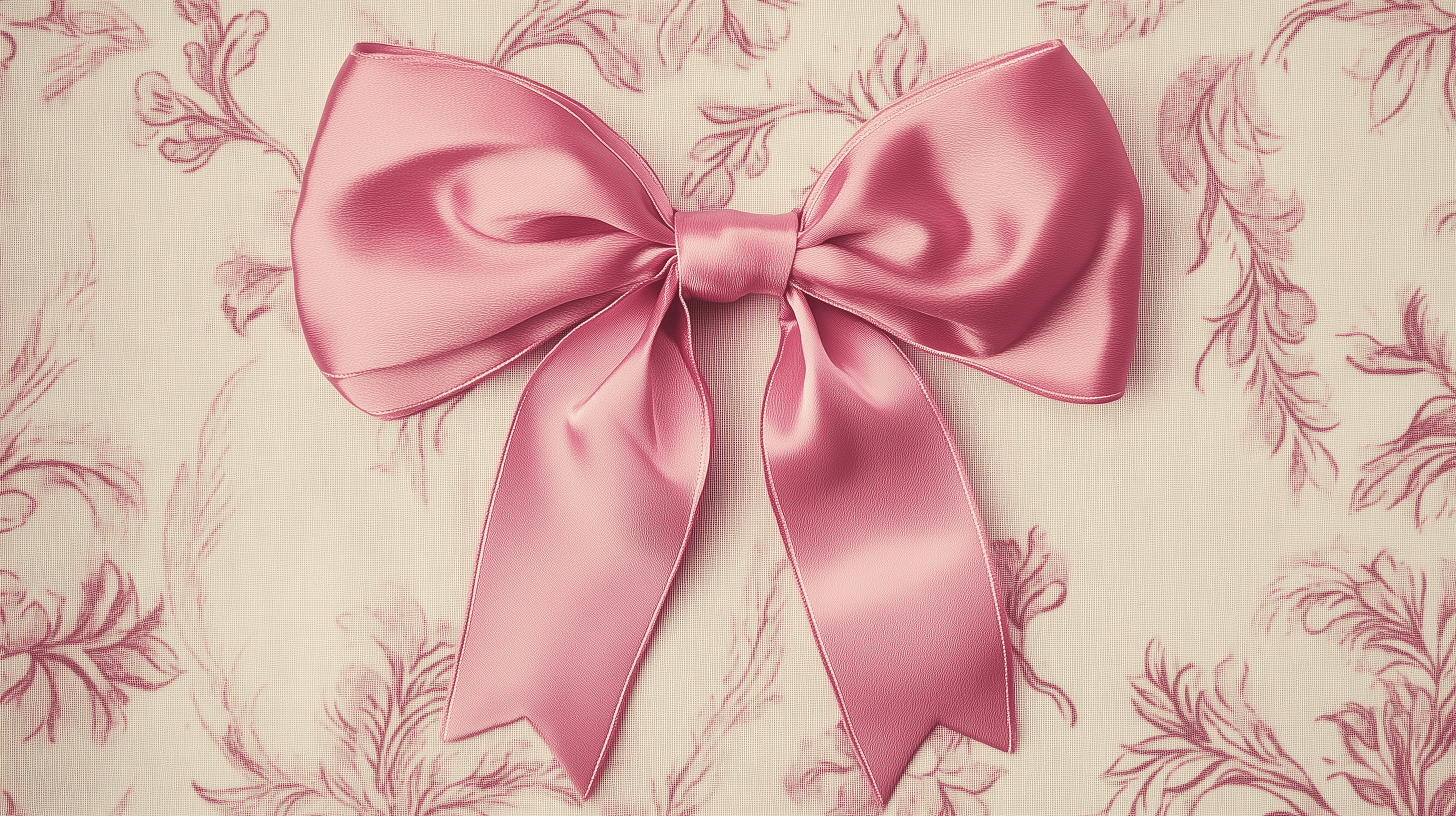 2912x1632 Coquette Charm: Pink Aesthetic HD Wallpaper