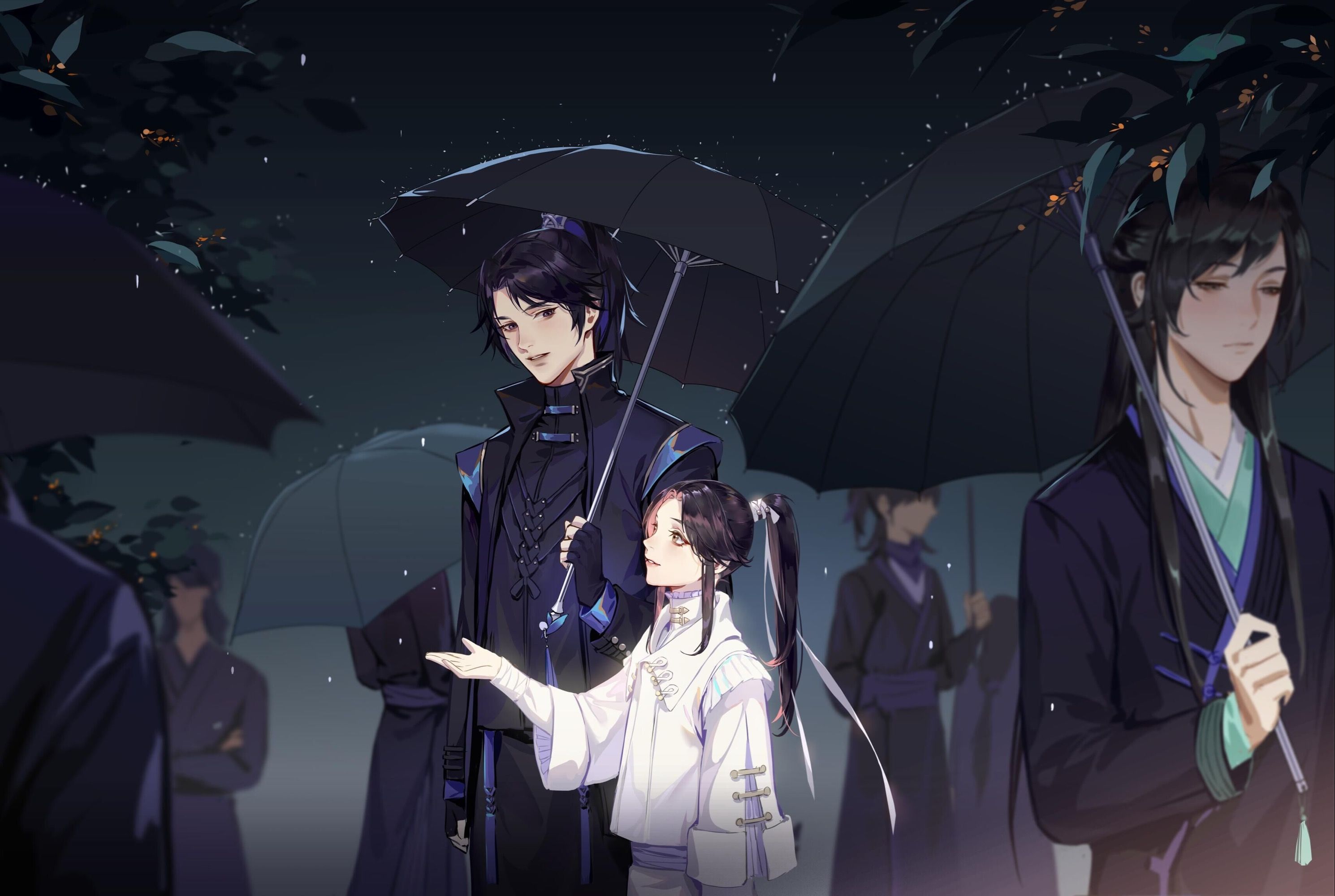 2979x2000 Download Anime The Husky And His White Cat Shizun HD Wallpaper