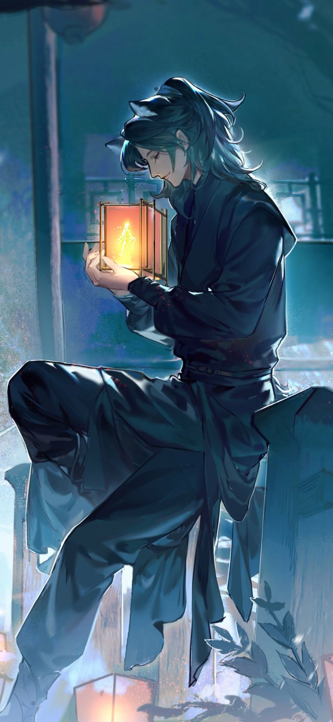 1080x2340 Anime The Husky and His White Cat Shizun, Mo Ran, 1080x2340 Phone HD Wallpaper