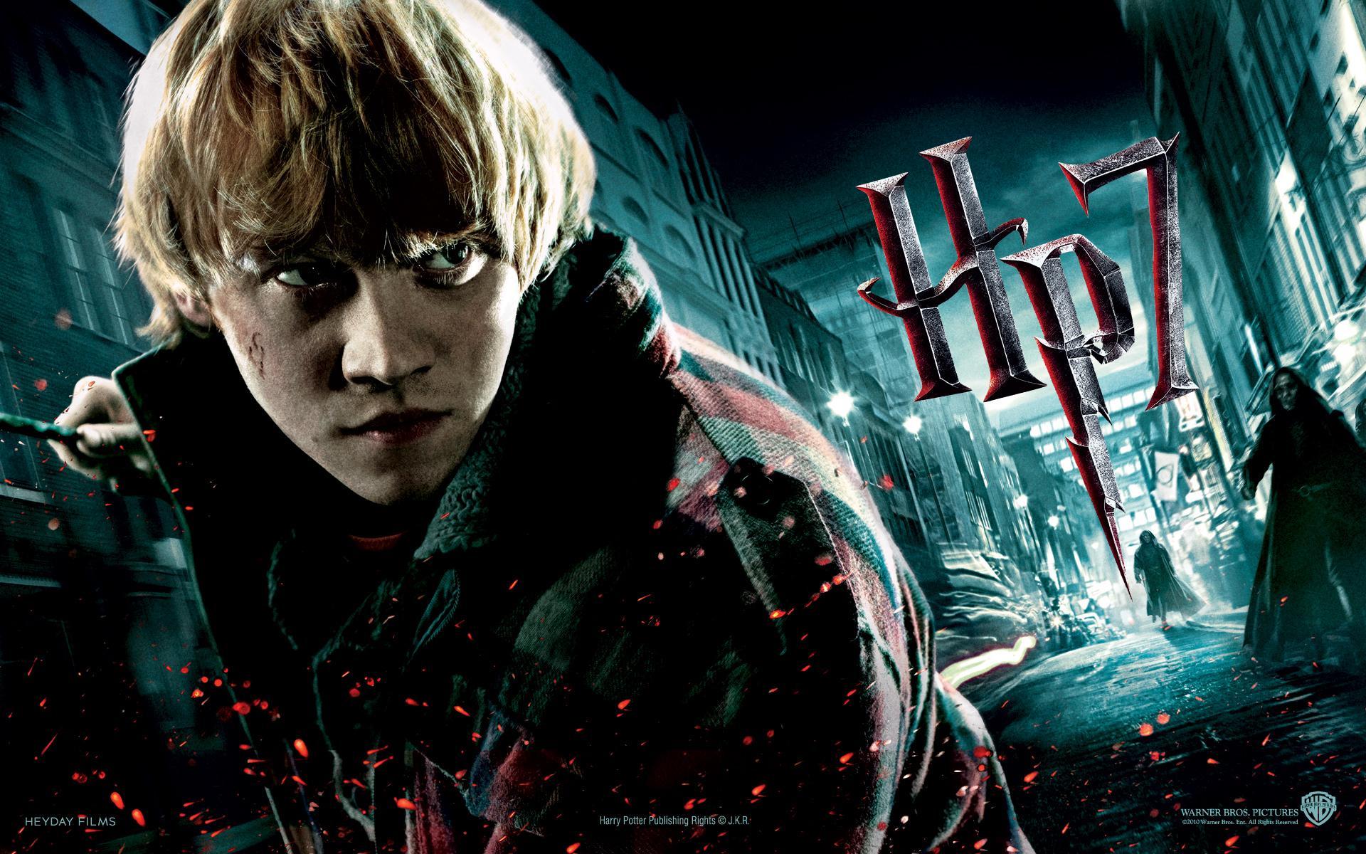 1920x1200 Harry Potter And The Deathly Hallows, Ron Weasley