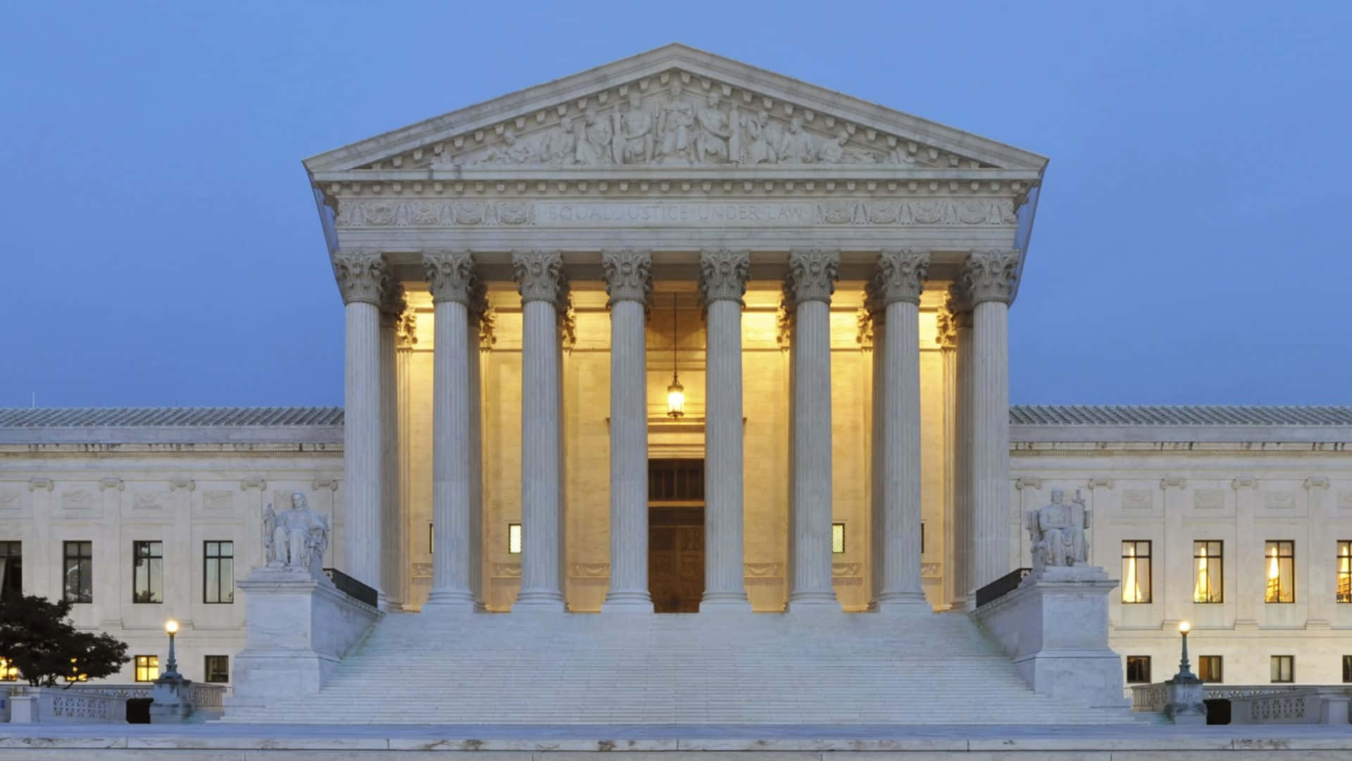 1920x1080 Download Supreme Court Building At Night Wallpaper
