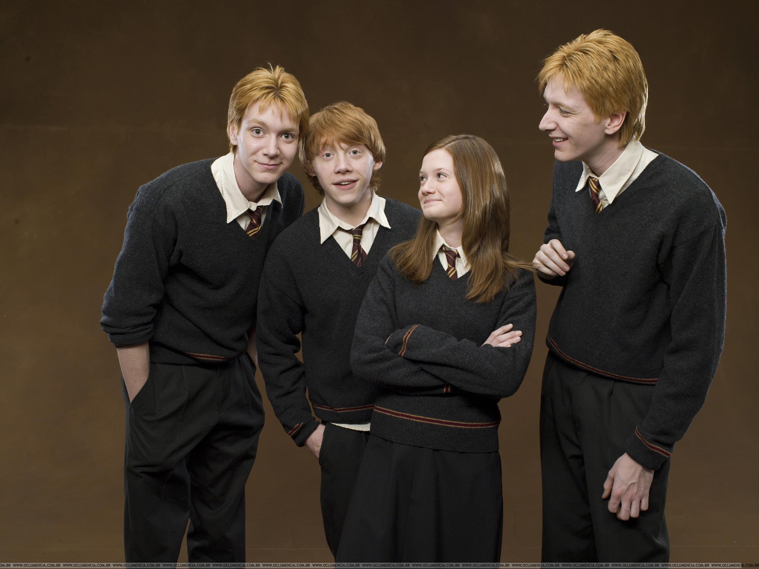 2500x1874 movies, Harry Potter, Bonnie Wright, Rupert Grint, Ginny