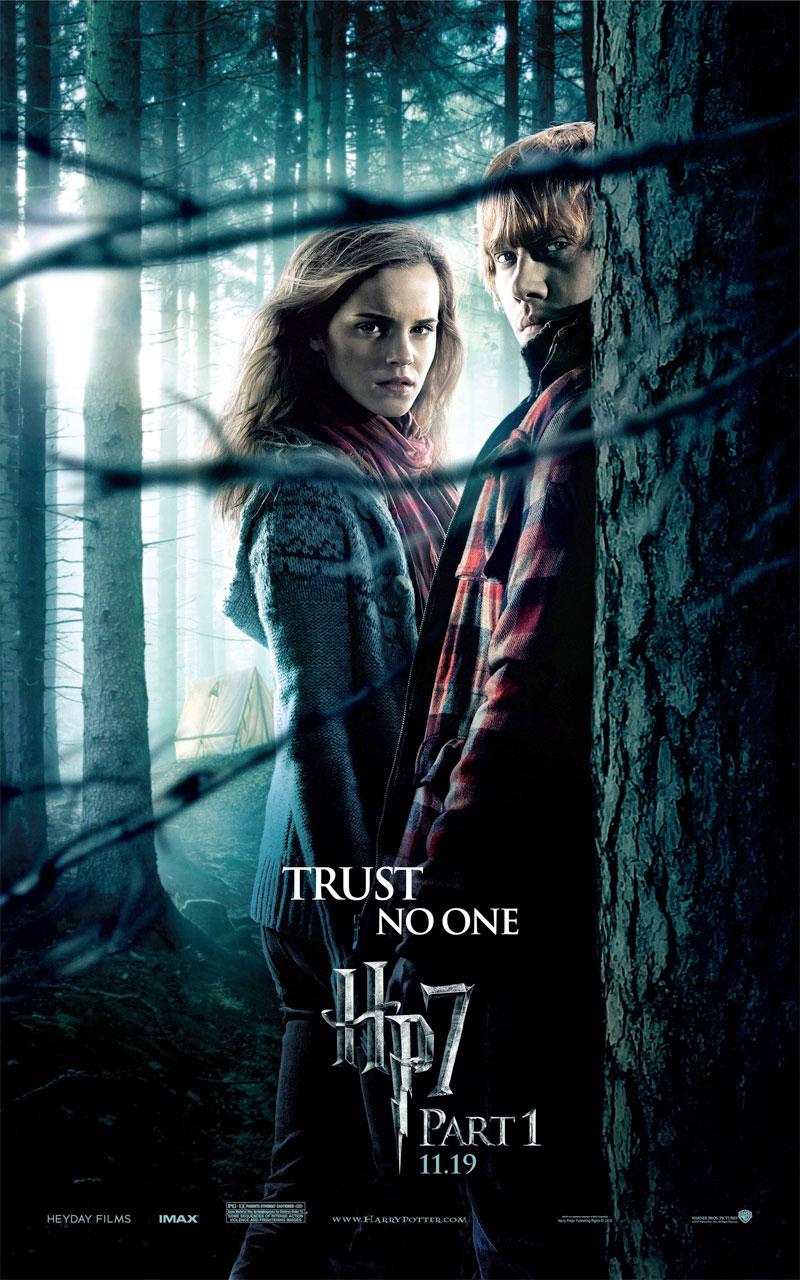 800x1280 Hermione and Ron from Harry Potter and the Deathly Hallows