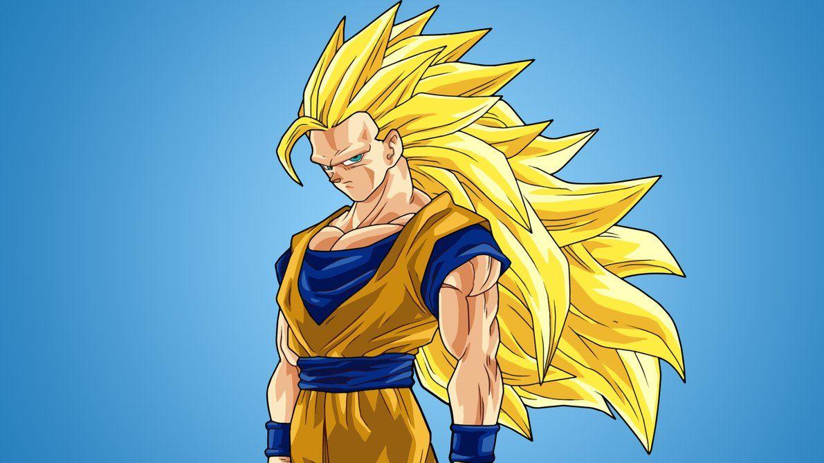 dragon ball z wallpaper goku super saiyan 3