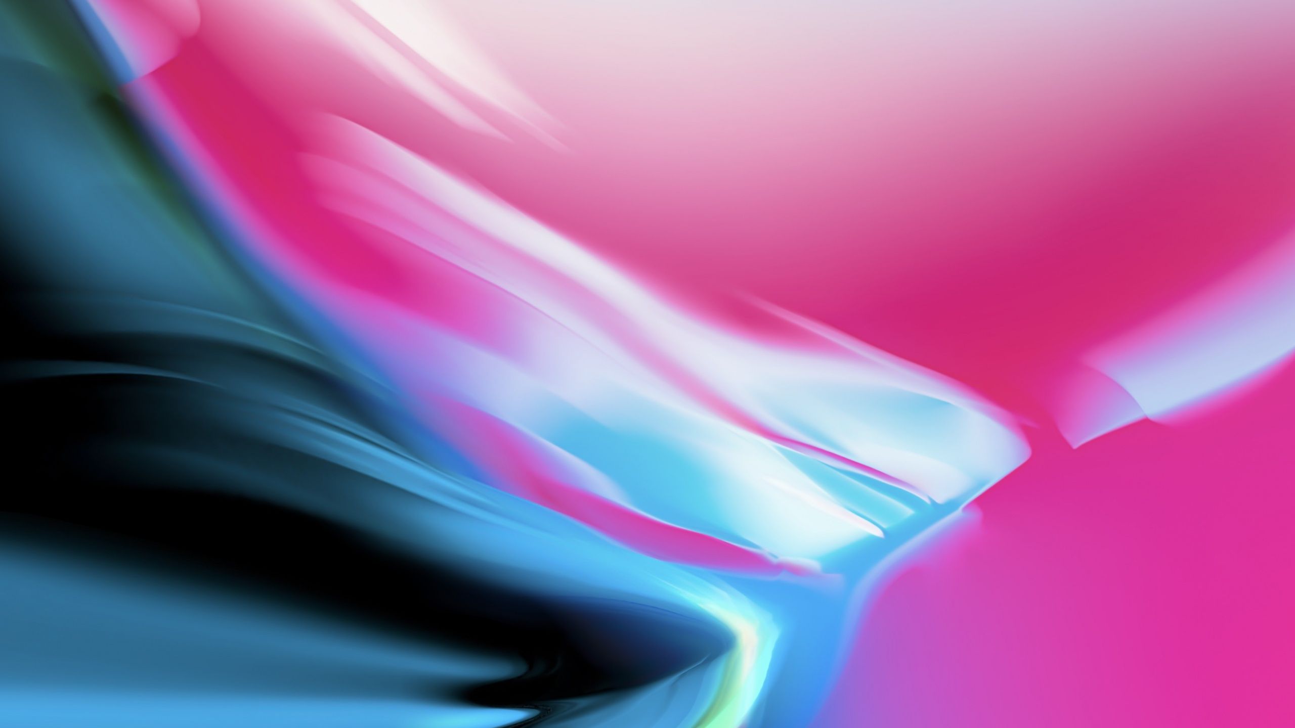 2560x1440 iOS 11 Wallpaper 4K, Aura Silver Granite, Apple