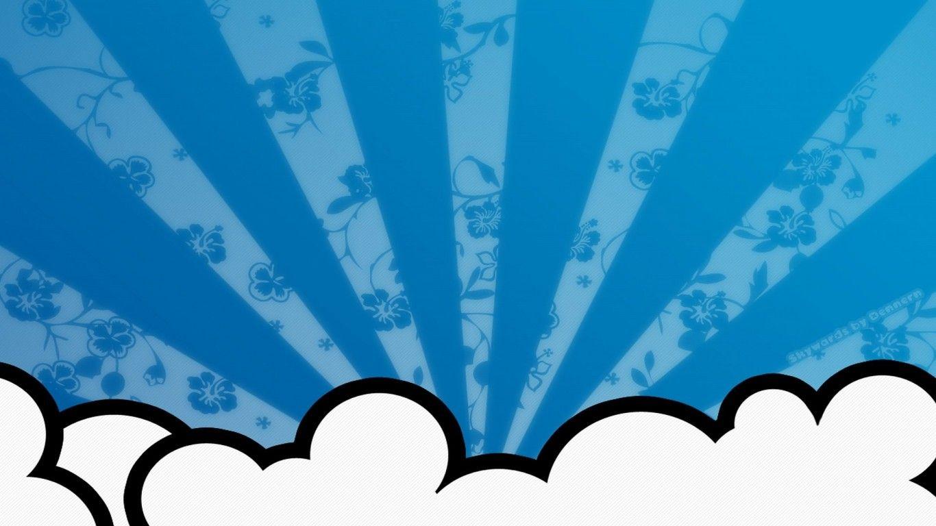 1366x768 Vector Wallpaper, 3D vector wallpaper