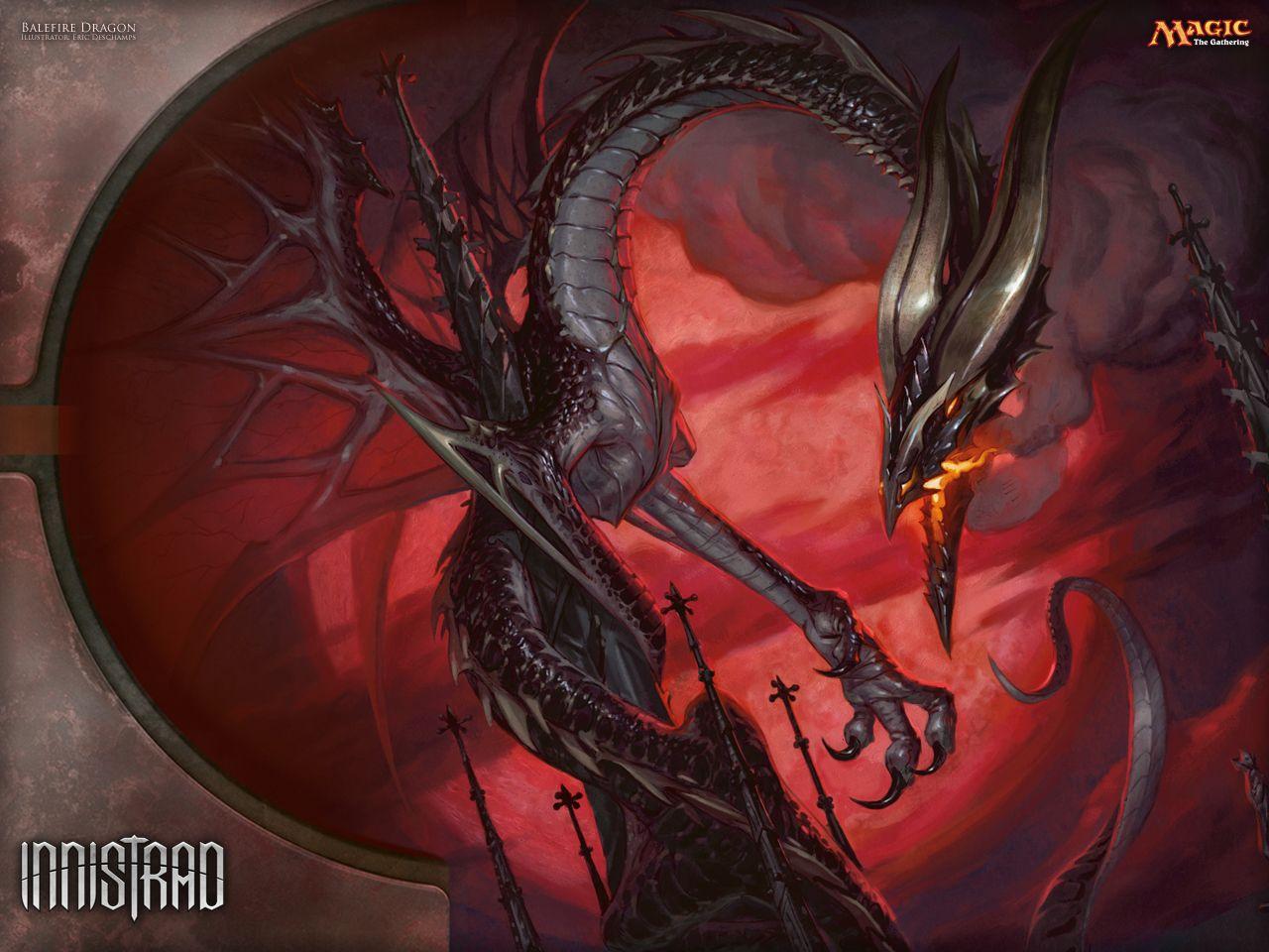 1280x960 Wallpaper of the Week: Balefire Dragon. MAGIC: THE GATHERING