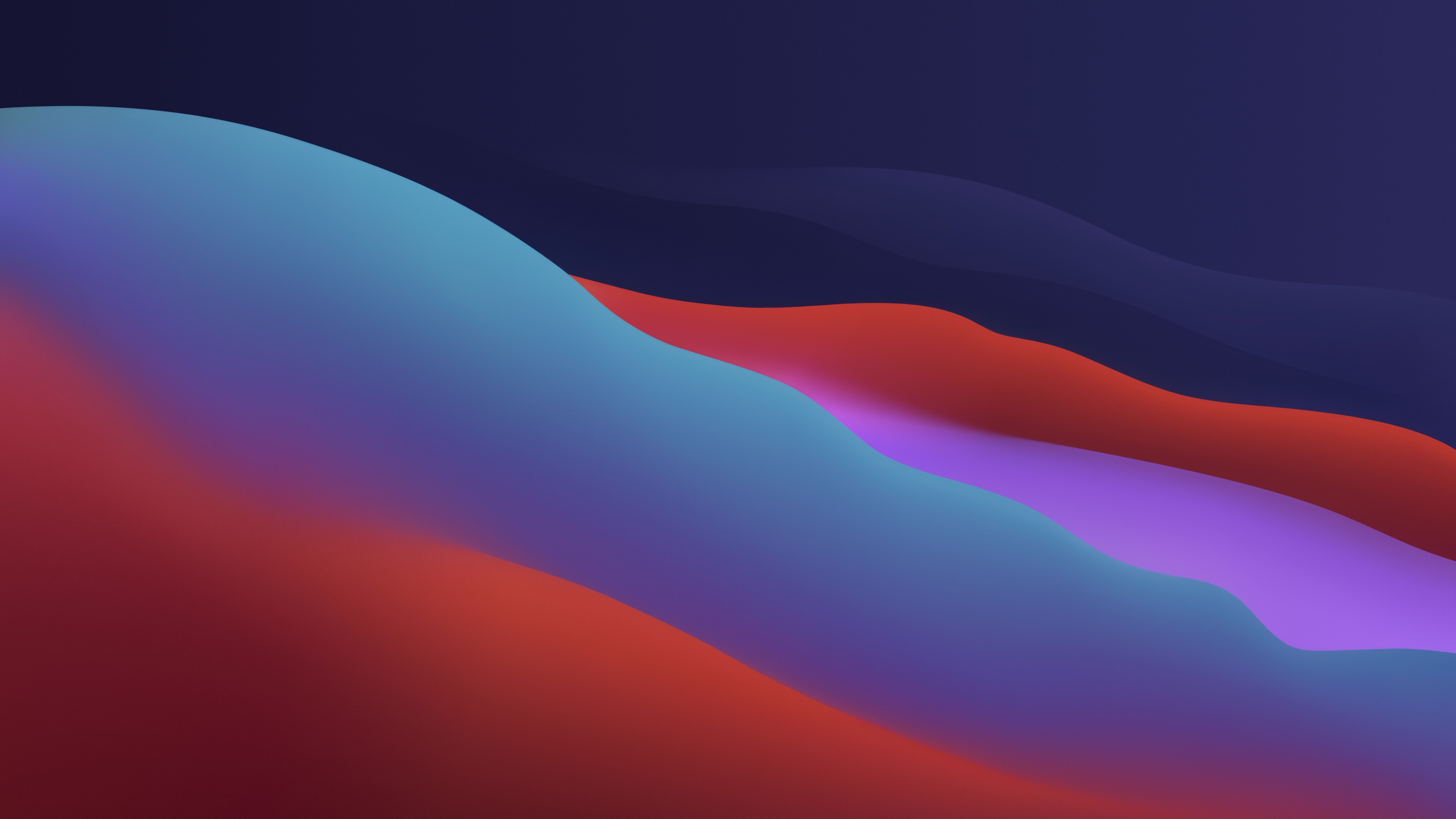 6016x3384 macOS Big Sur Wallpaper 4K, Apple, Layers, Fluidic, Colorful