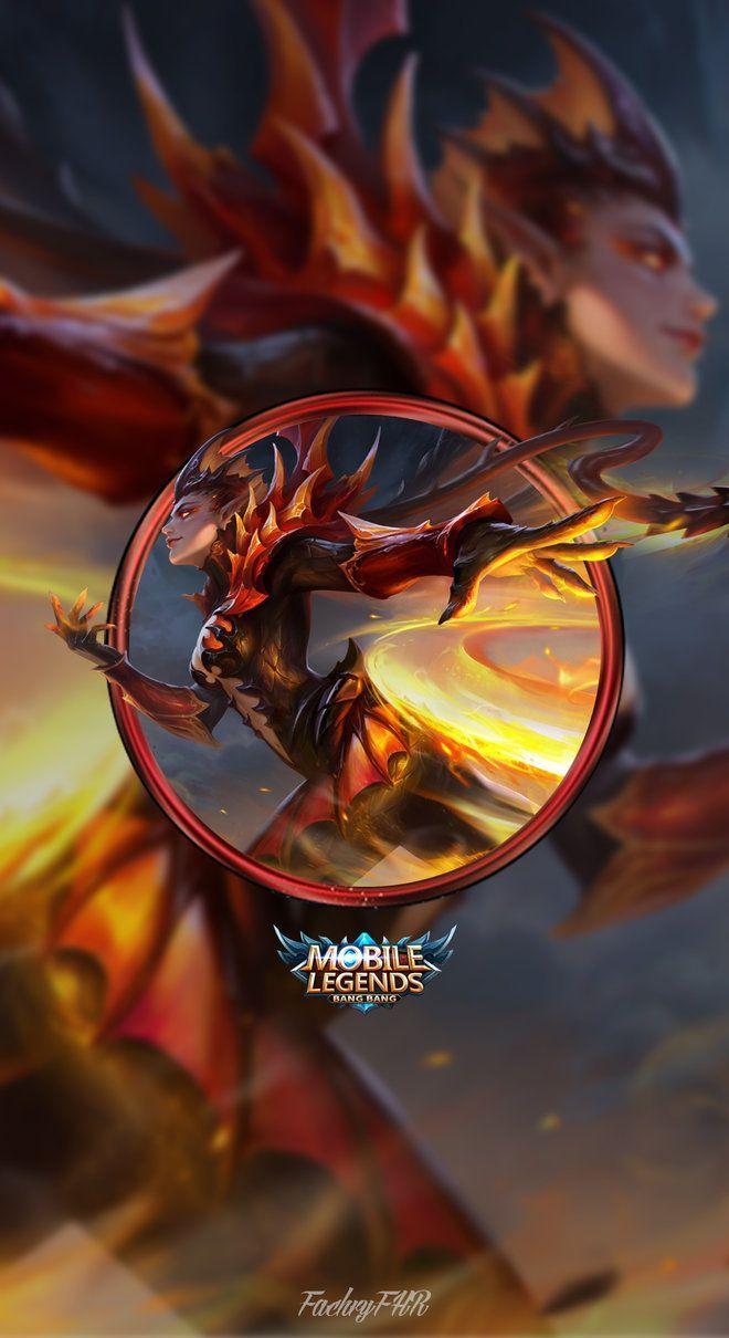 660x1210 Wallpaper Phone Karrie Dragon Queen by FachriFHR. Mobile
