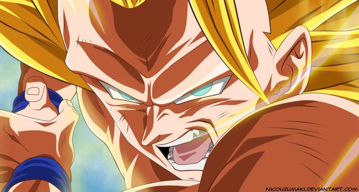 1222x654 Goku Super Saiyan 3* Ball Z photo