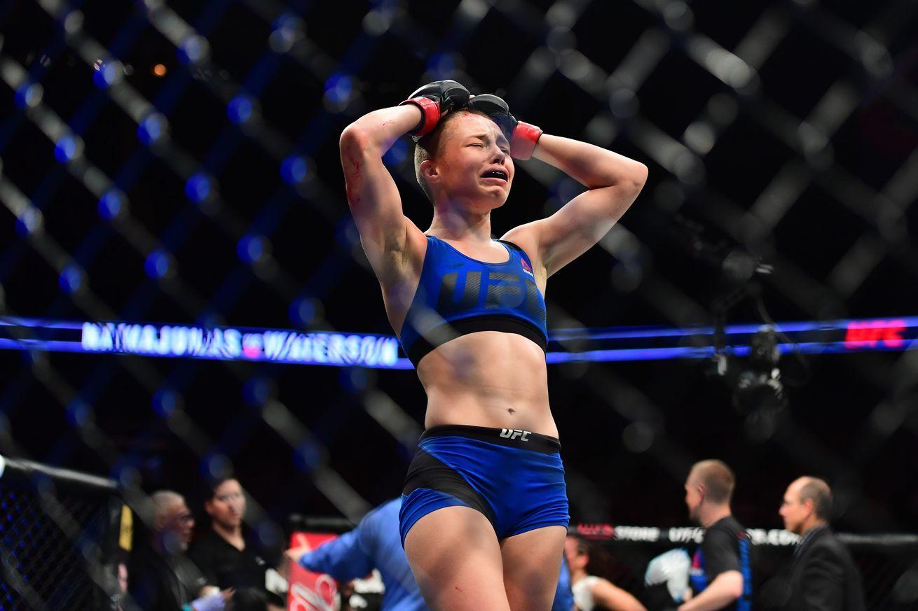 1310x873 UFC on FOX 24 video recap: Rose Namajunas batters, submits