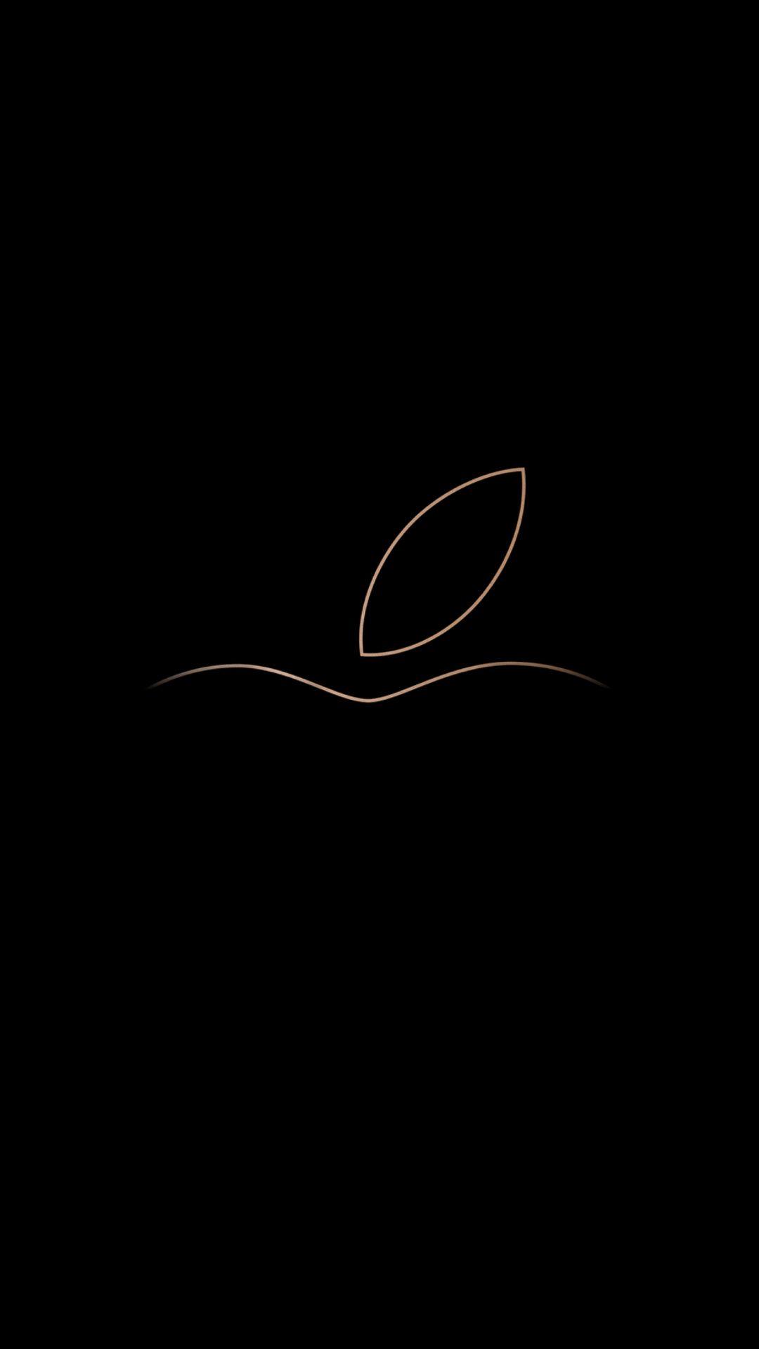 1080x1920 Apple, logo, hình nền tối thiểu, tối.  Hình nền logo Apple iPhone, Hình nền iPhone 6 plus, Video hình nền iPhone