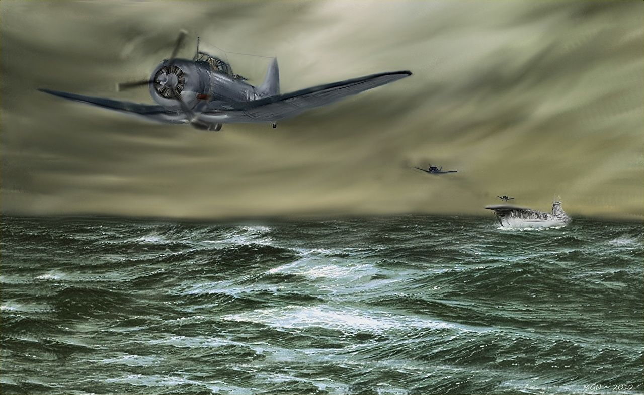 1280x786 Desktop Wallpaper Airplane Aircraft Carrier The VB 6 Pilots From