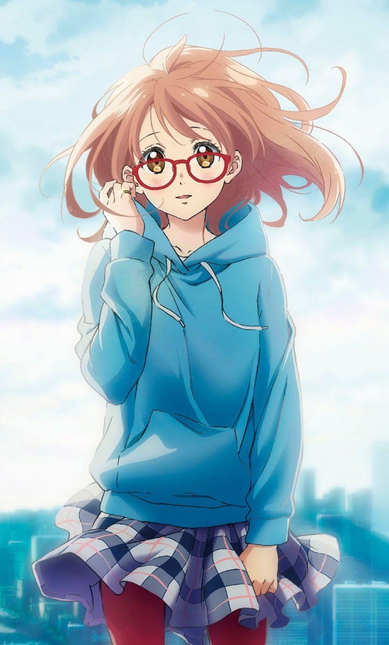 Anime Cute Glasses Girl HD Wallpapers  Wallpaper Cave