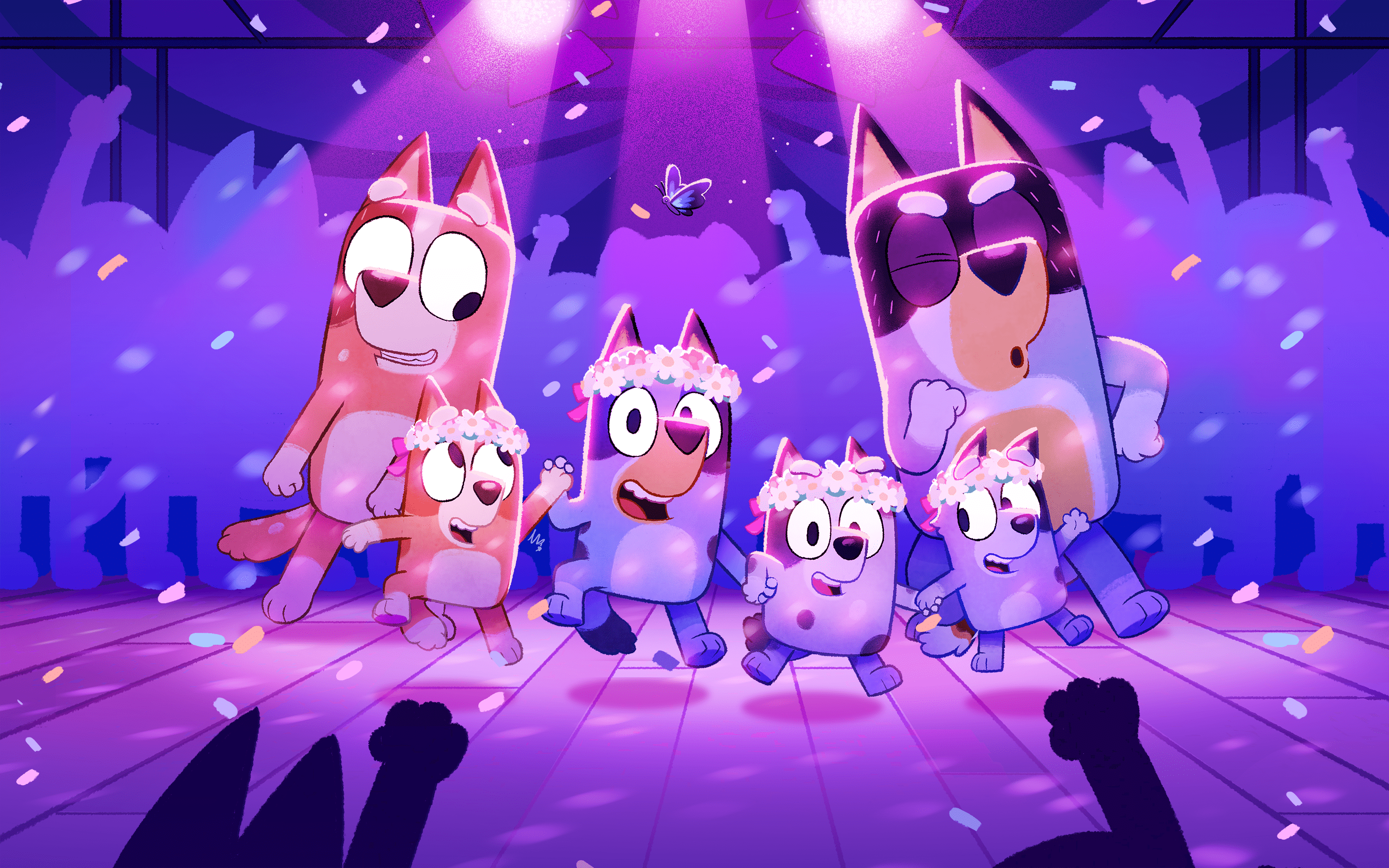 3000x1875 Bluey 'The Sign': Phone and Tablet Wallpaper Official Website
