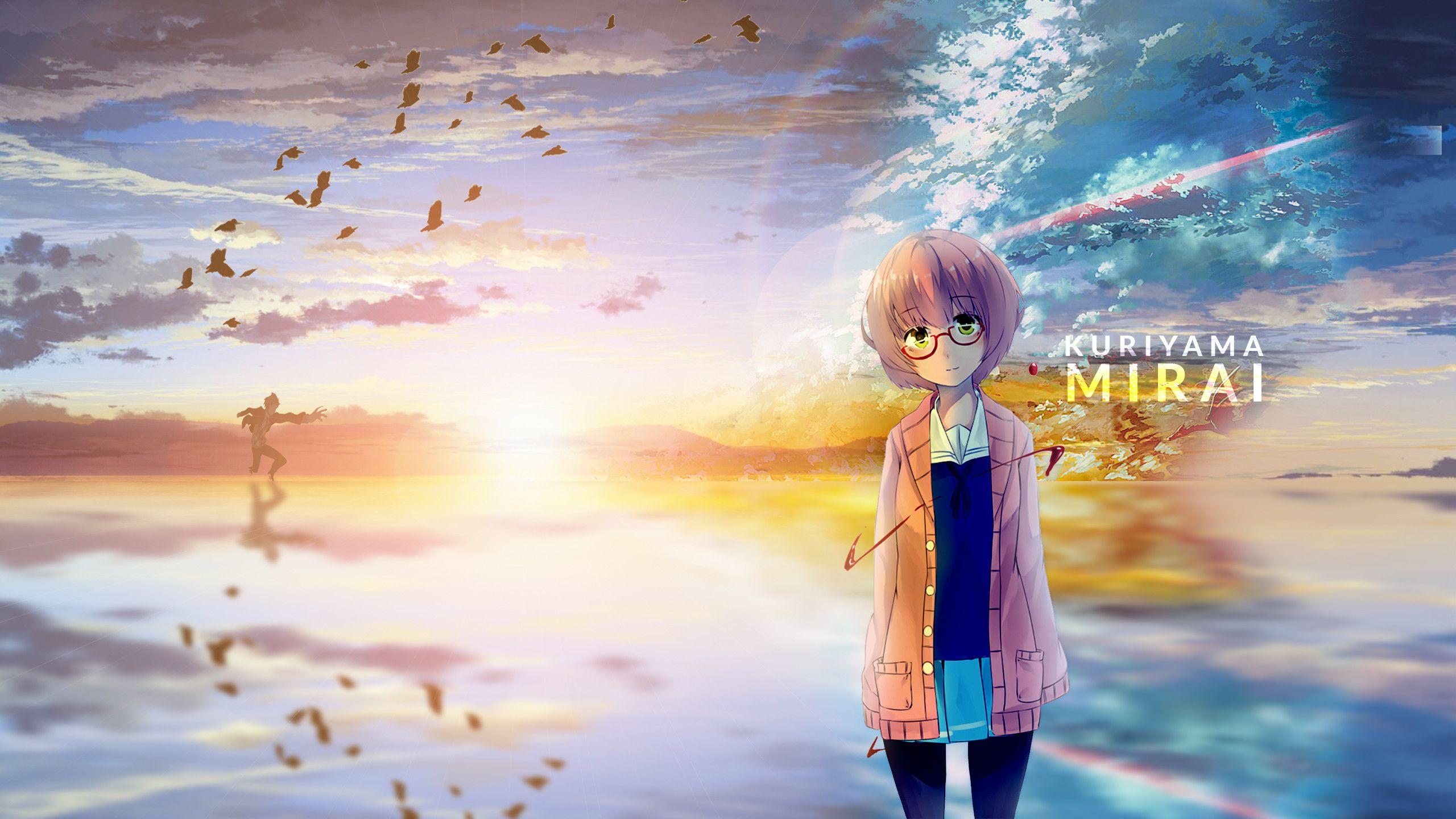 2560x1440 Kyoukai No Kanata Wallpaper