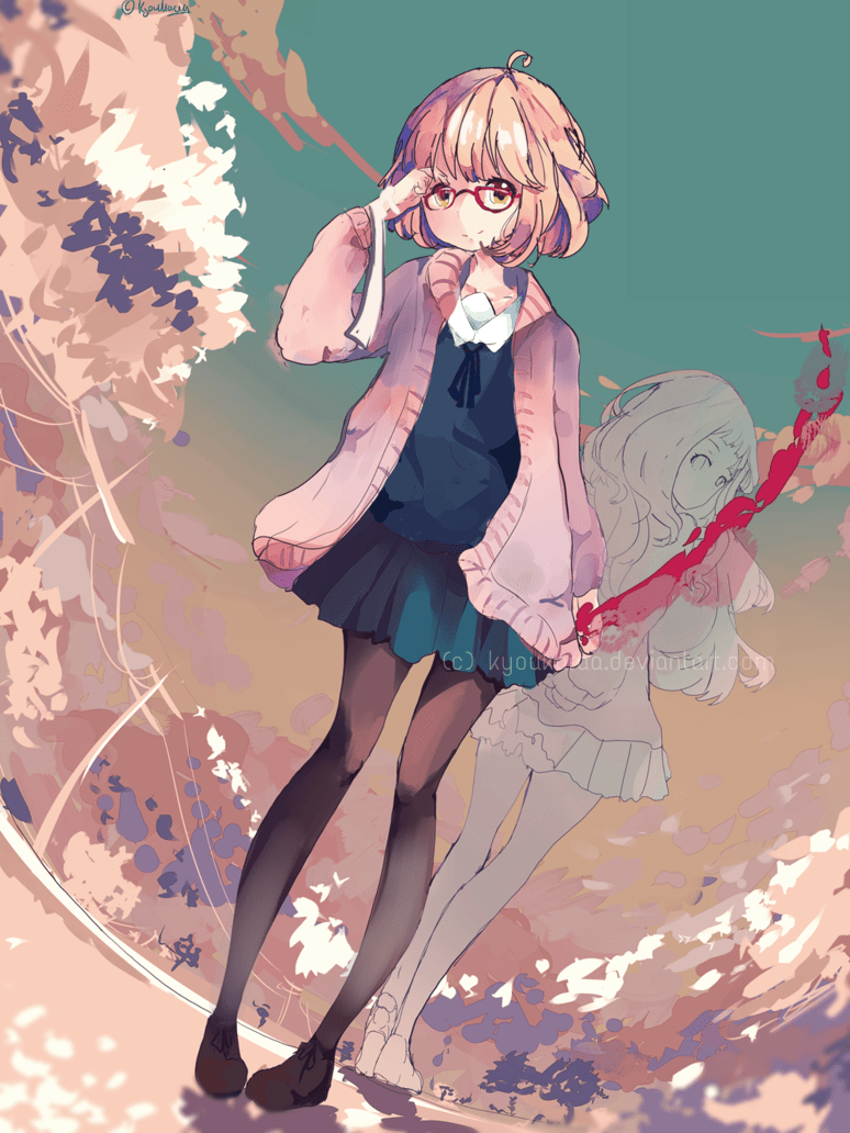 774x1032 Free download Kyoukai no Kanata image Mirai Kuriyama HD