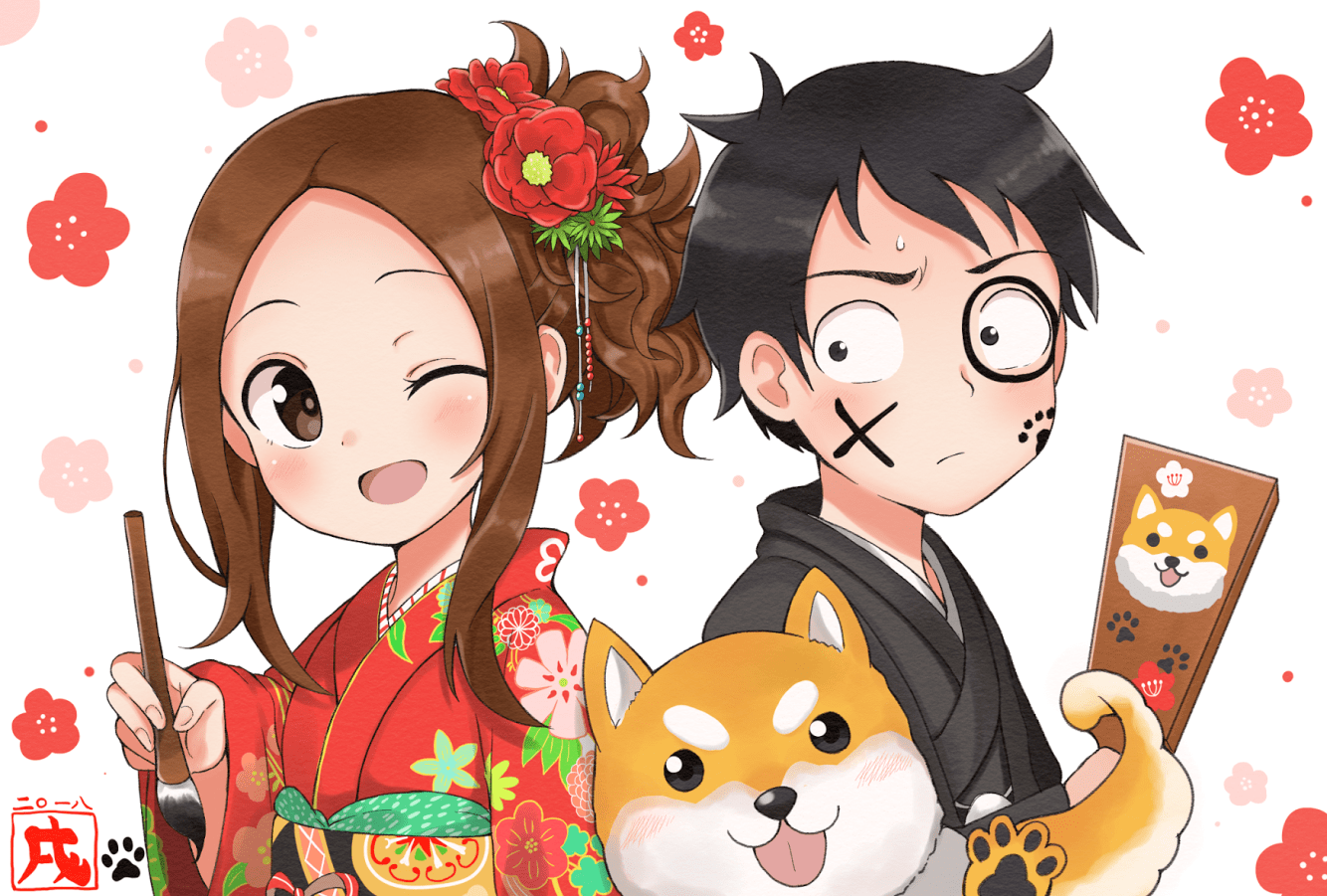 1334x901 Nishikata (Karakai Jouzu No Takagi San) Anime