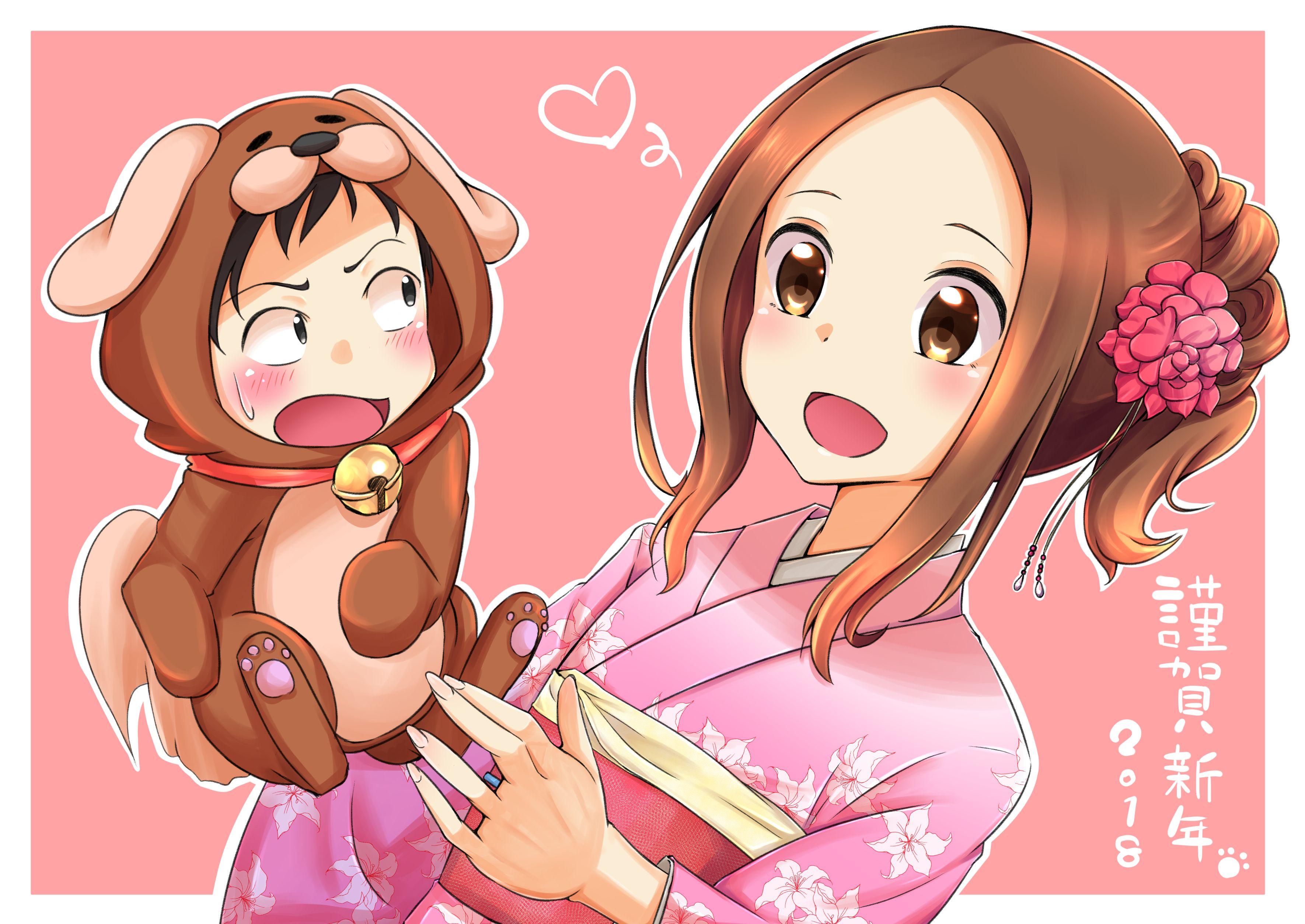 3541x2508 Nishikata (Karakai Jouzu No Takagi San), Takagi (Karakai