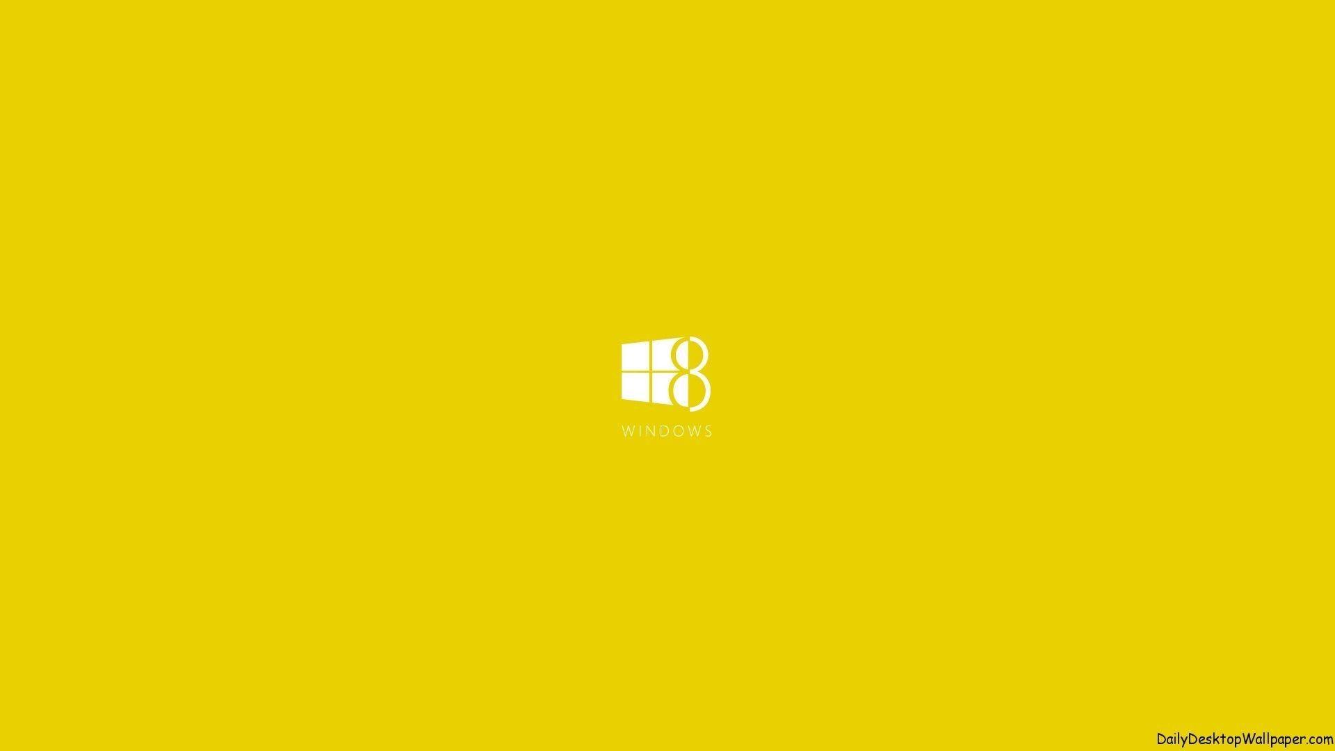 1920x1080 Yellow Colour Wallpaper