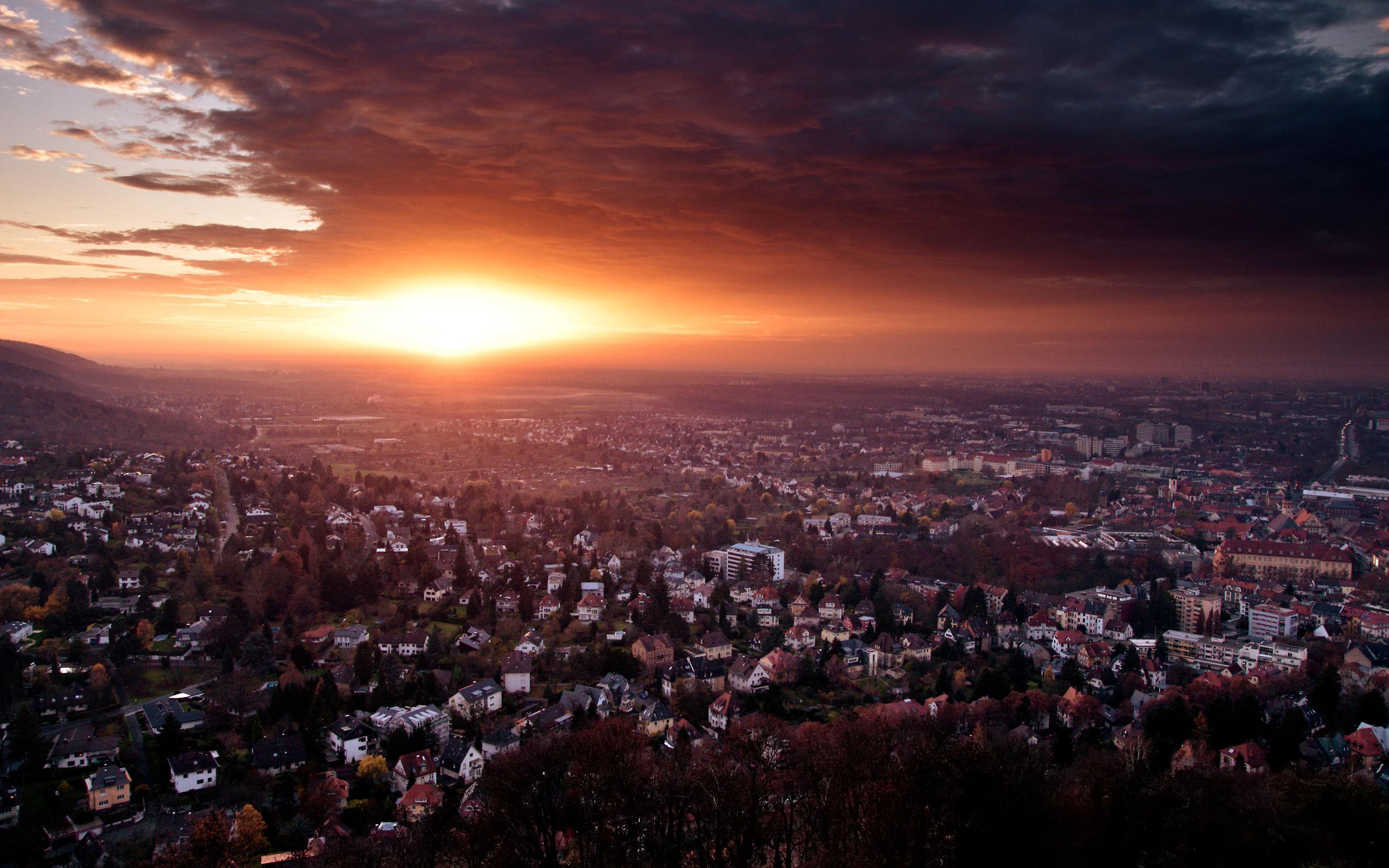 2560x1600 germany, sunset, city Wallpaper, HD City 4K Wallpaper, Image and Background
