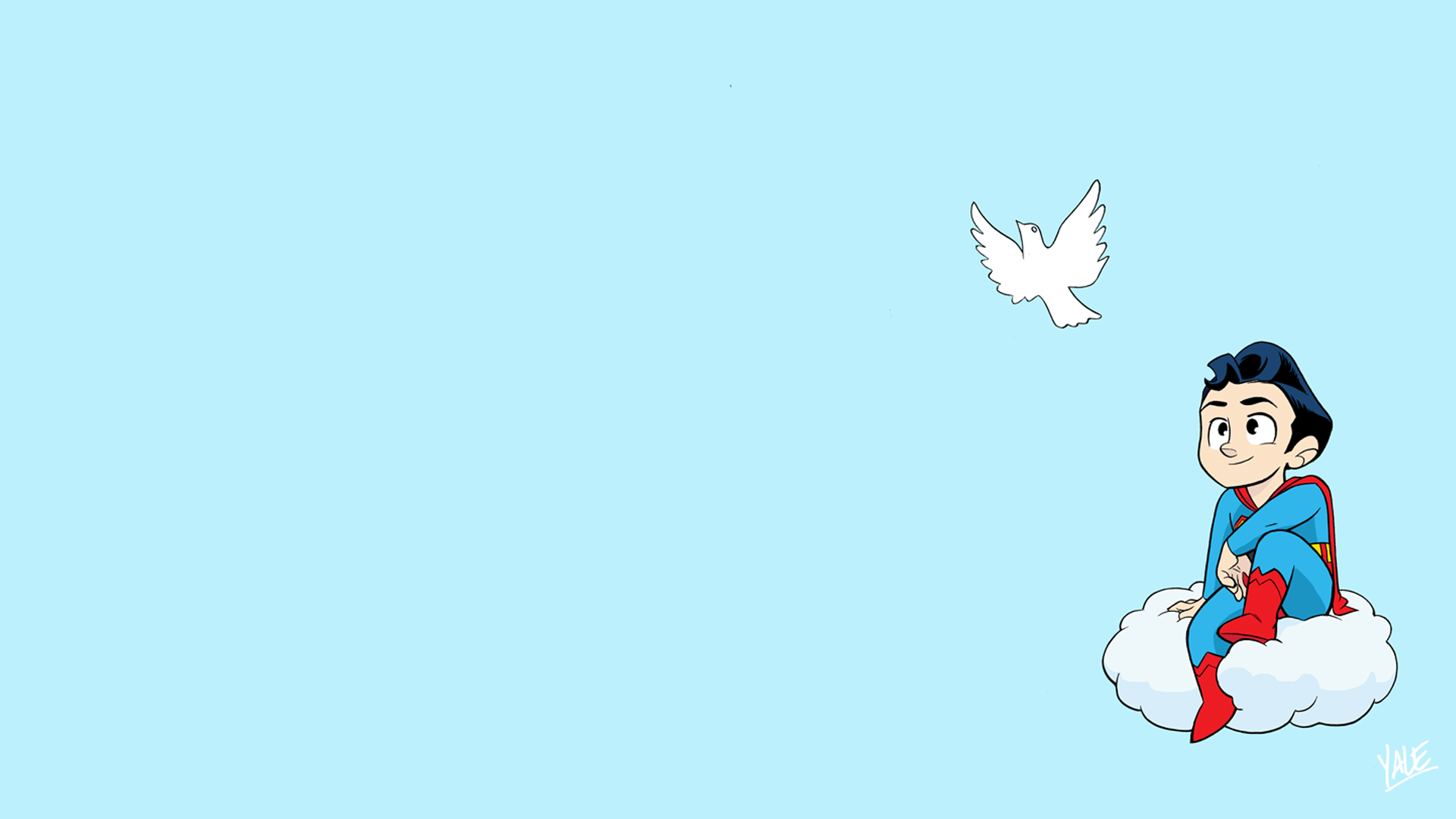 1920x1080 Baby Superman Wallpaper