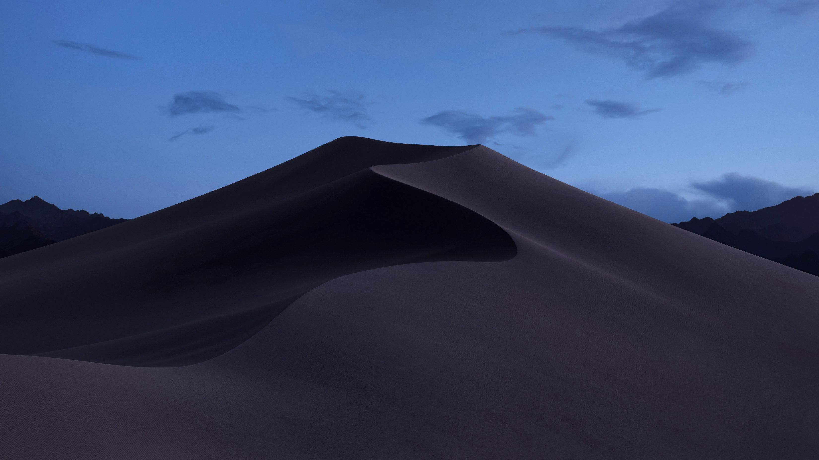 3300x1856 Apple macOS Mojave Stock Dark