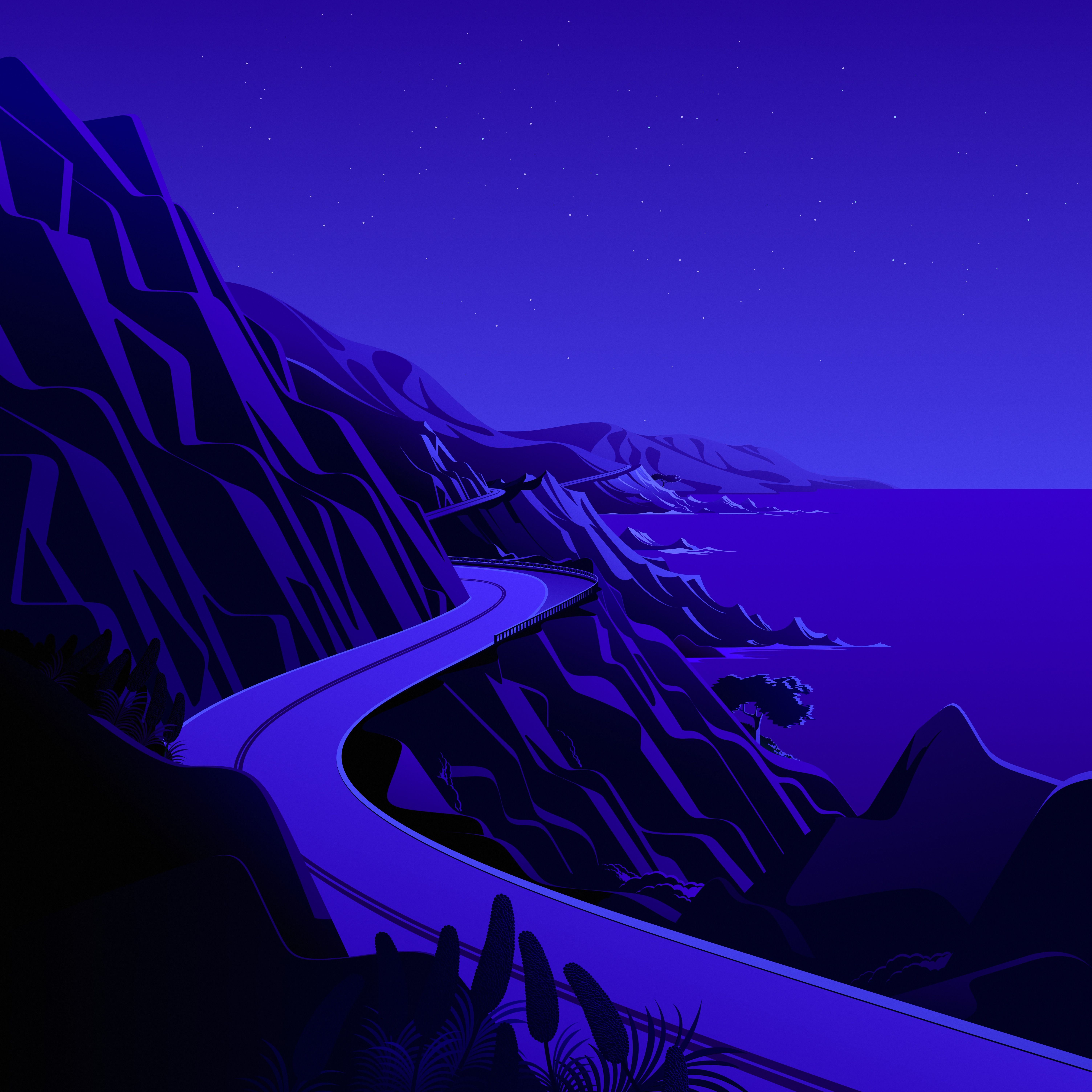 6016x6016 macOS Big Sur 11.0.1 includes even more new wallpaper, download them here