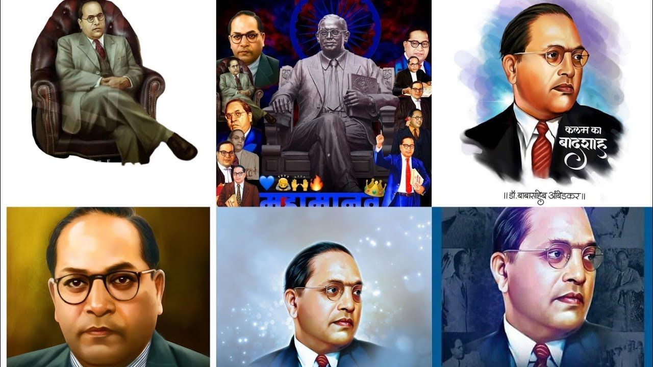 1280x720 HD wallpaper image of Dr Babasaheb Ambedkar. HD photo for Dr Ambedkar Jayanti 2023. 14 April Status