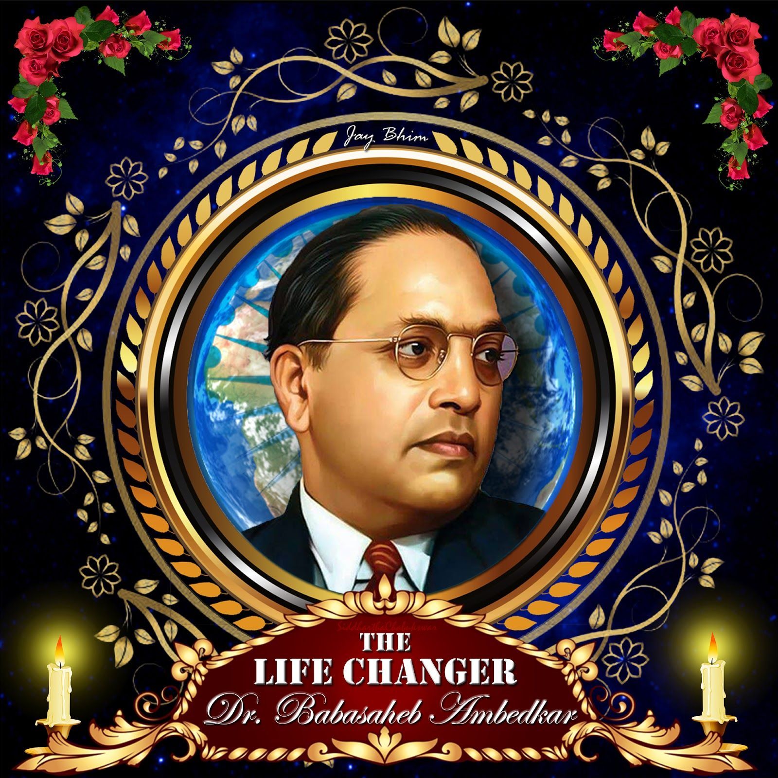 1600x1600 Siddhartha Chabukswar Blog!: Dr. Babasaheb Ambedkar Jayanti Logo.. By Siddhartha Chabukswar