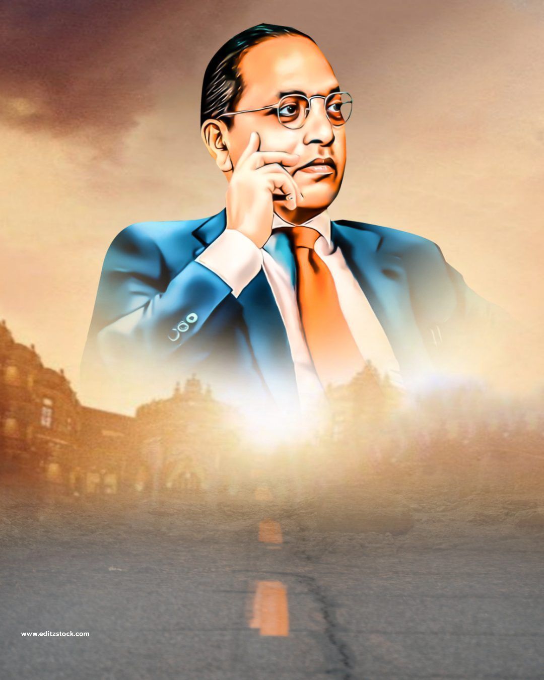 1080x1350 Babasaheb ambedkar editing background. Bhimrao Ambedkar editing background