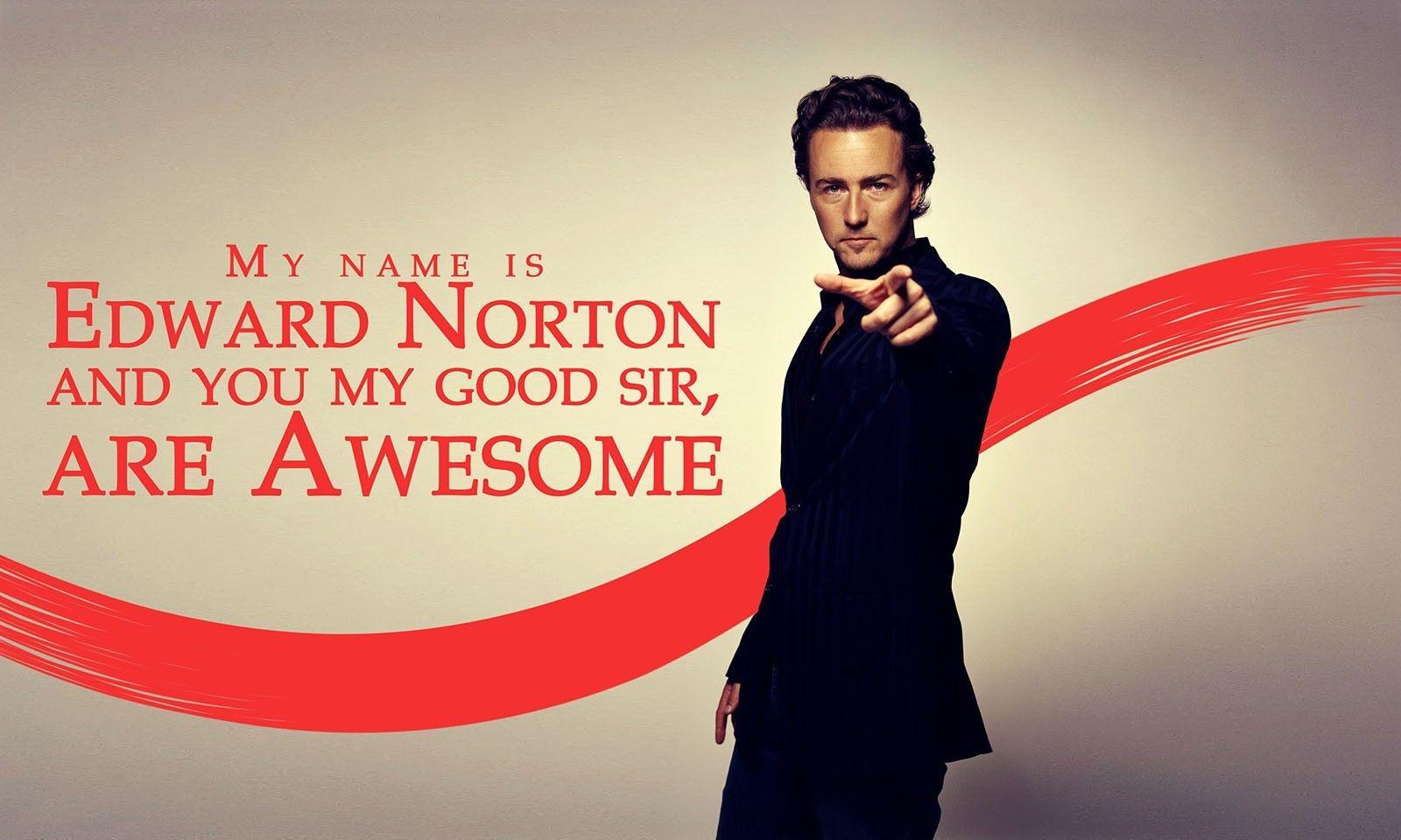 1600x960 edward norton actor text men humor wallpaper