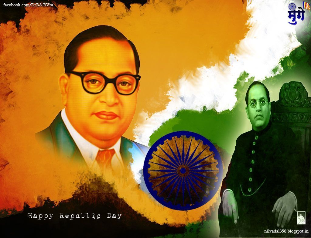 1024x786 Republic Day Of India Br Ambedkar Wallpaper Freedom Fighter Constitution. Dr. B. R. Ambedkar's Caravan
