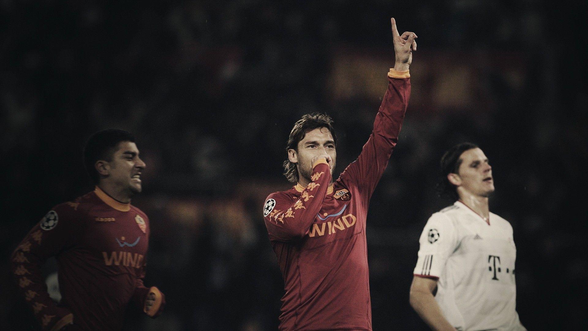 1920x1080 Francesco Totti, AS Roma Wallpaper HD / Desktop and Mobile