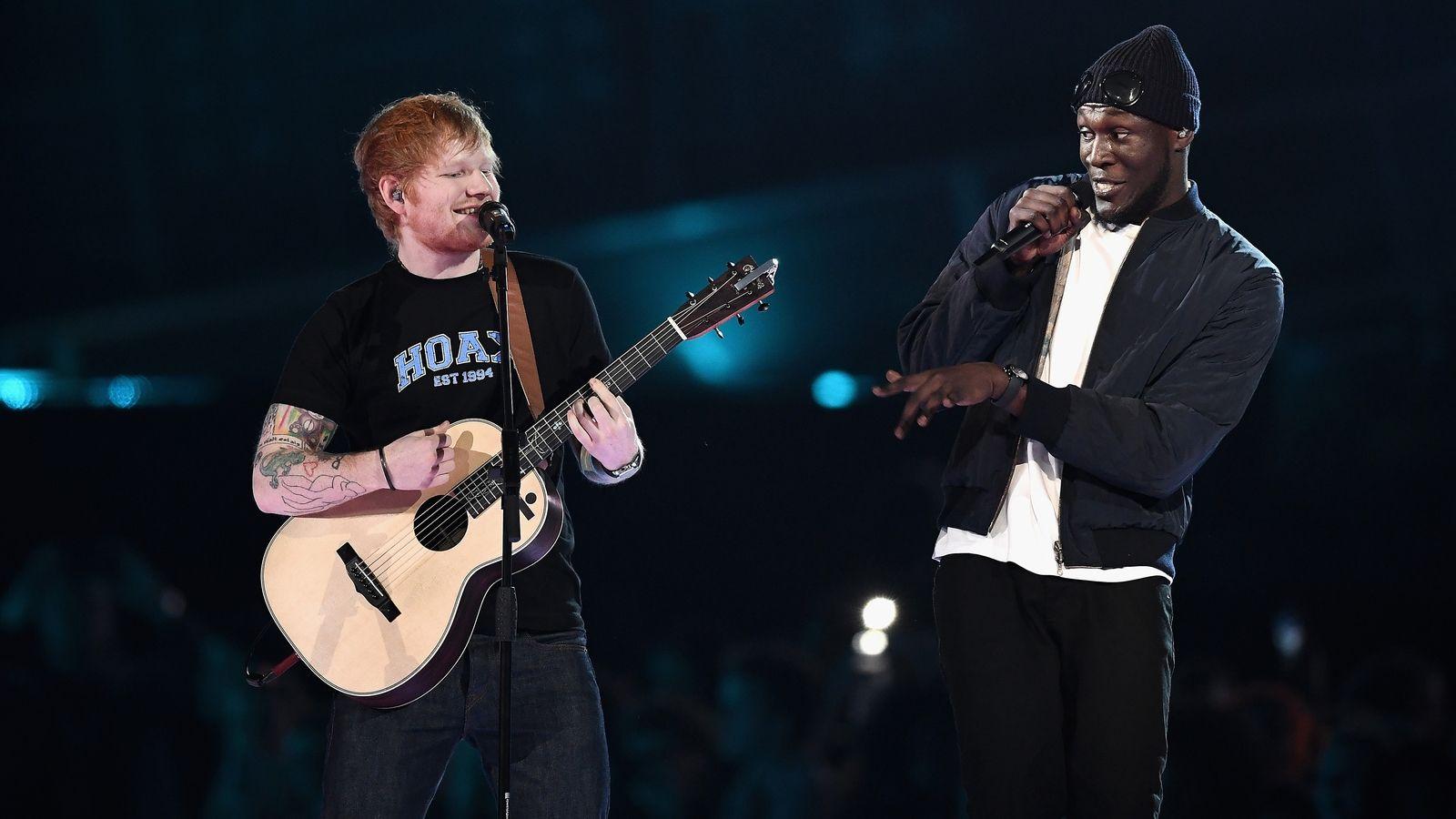 1600x900 Stormzy And Ed Sheeran, Download Wallpaper