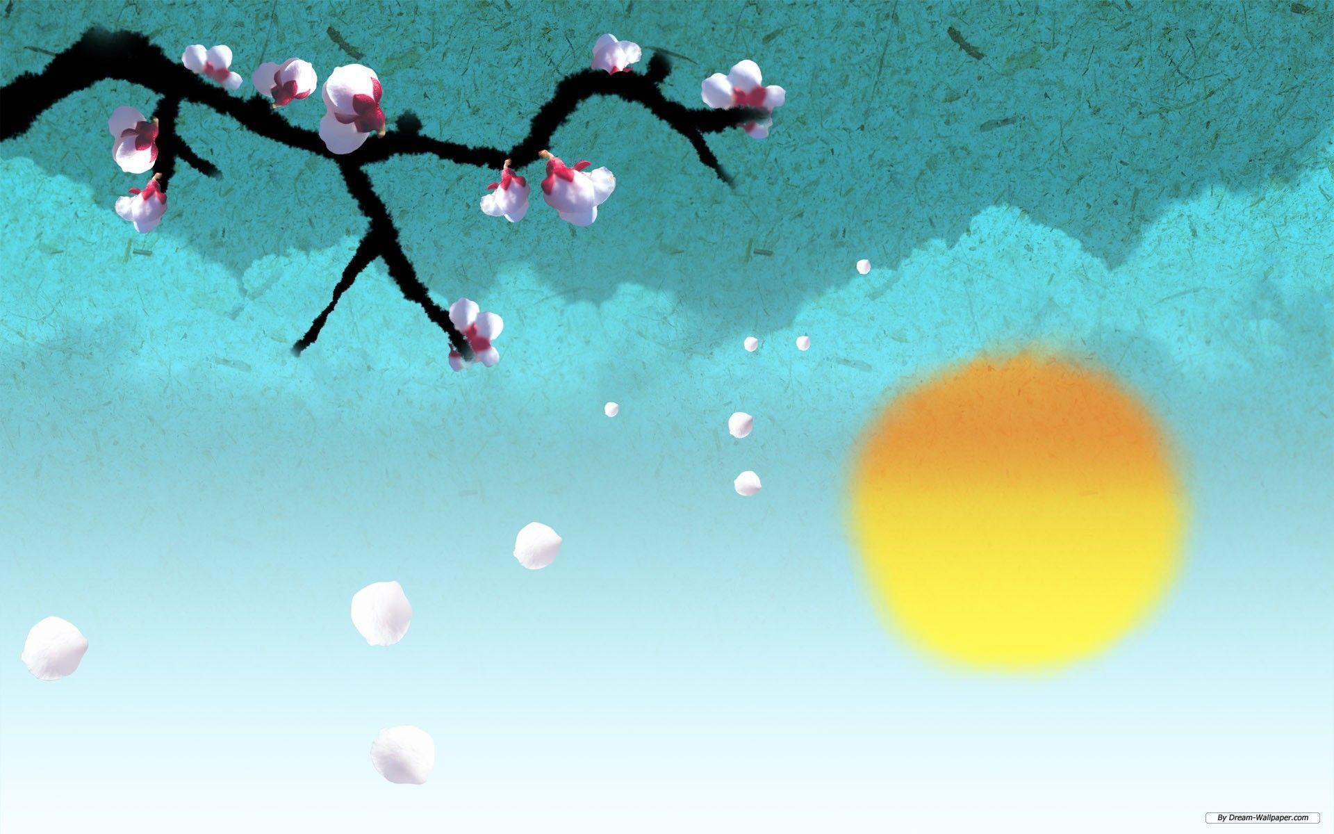 1920x1200 Asian Art Wallpaper